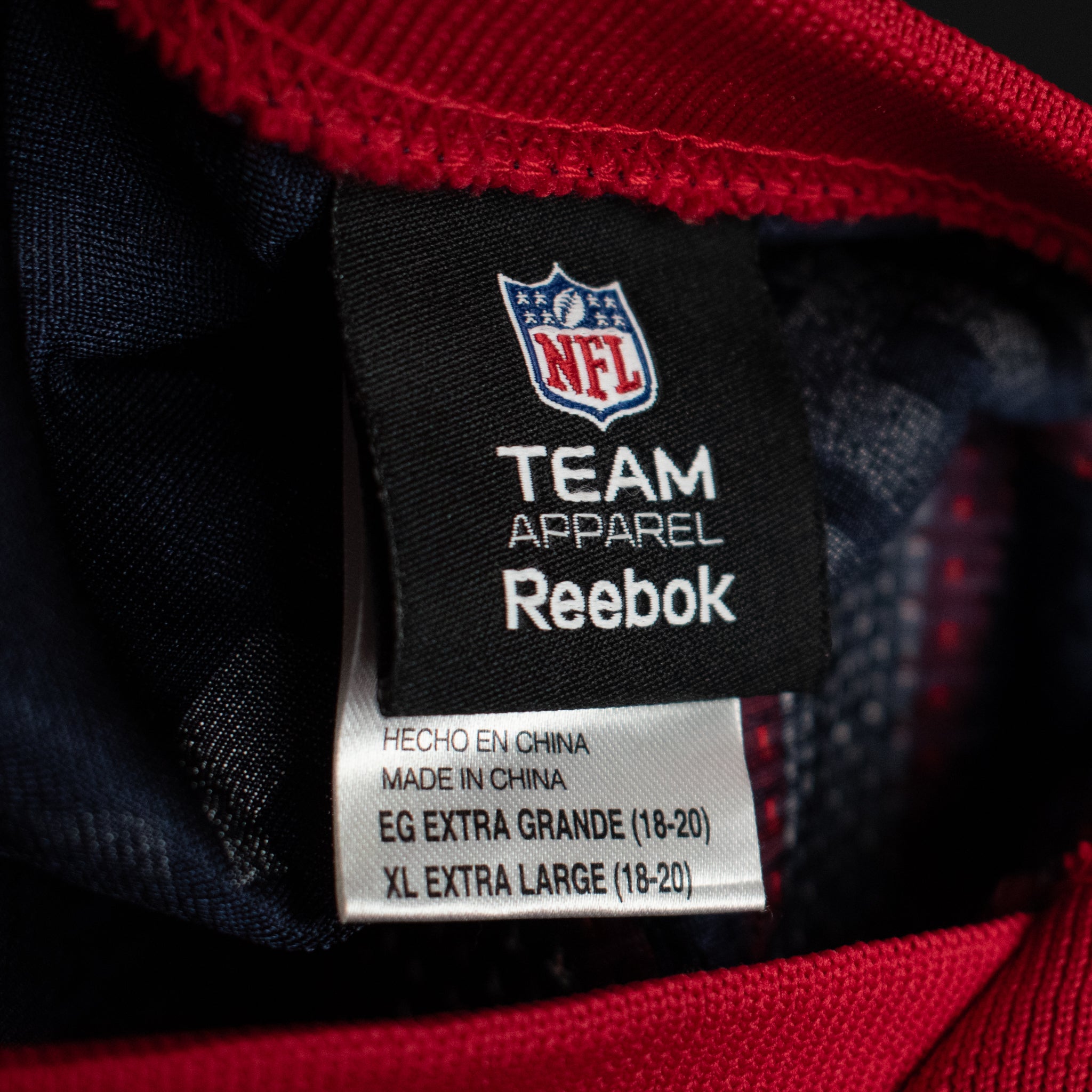 Houston Texans Kids NFL Jersey XL Andre Johnson 80 ReeBok Football Jersey Blue
