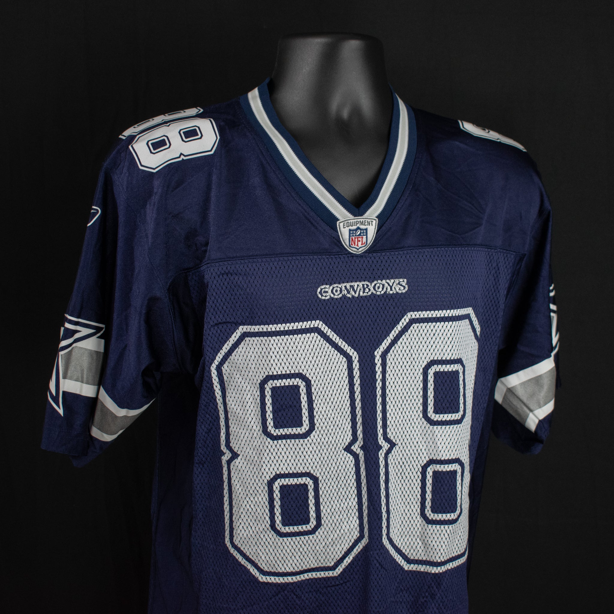 Dallas Cowboys Jersey On Field Reebok 88 Dez Bryant Blue Cowboys Jersey Small Used