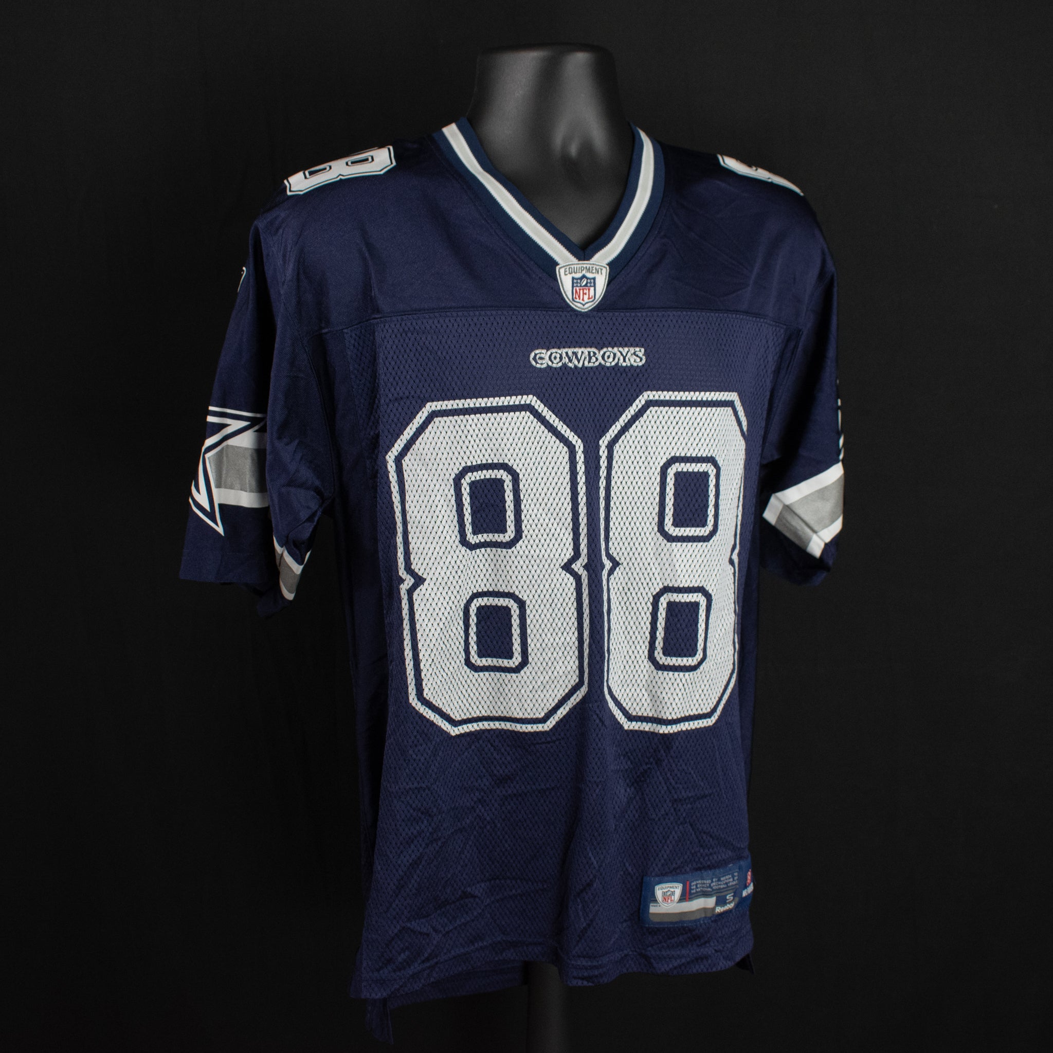 Dallas Cowboys Jersey On Field Reebok 88 Dez Bryant Blue Cowboys Jersey Small Used