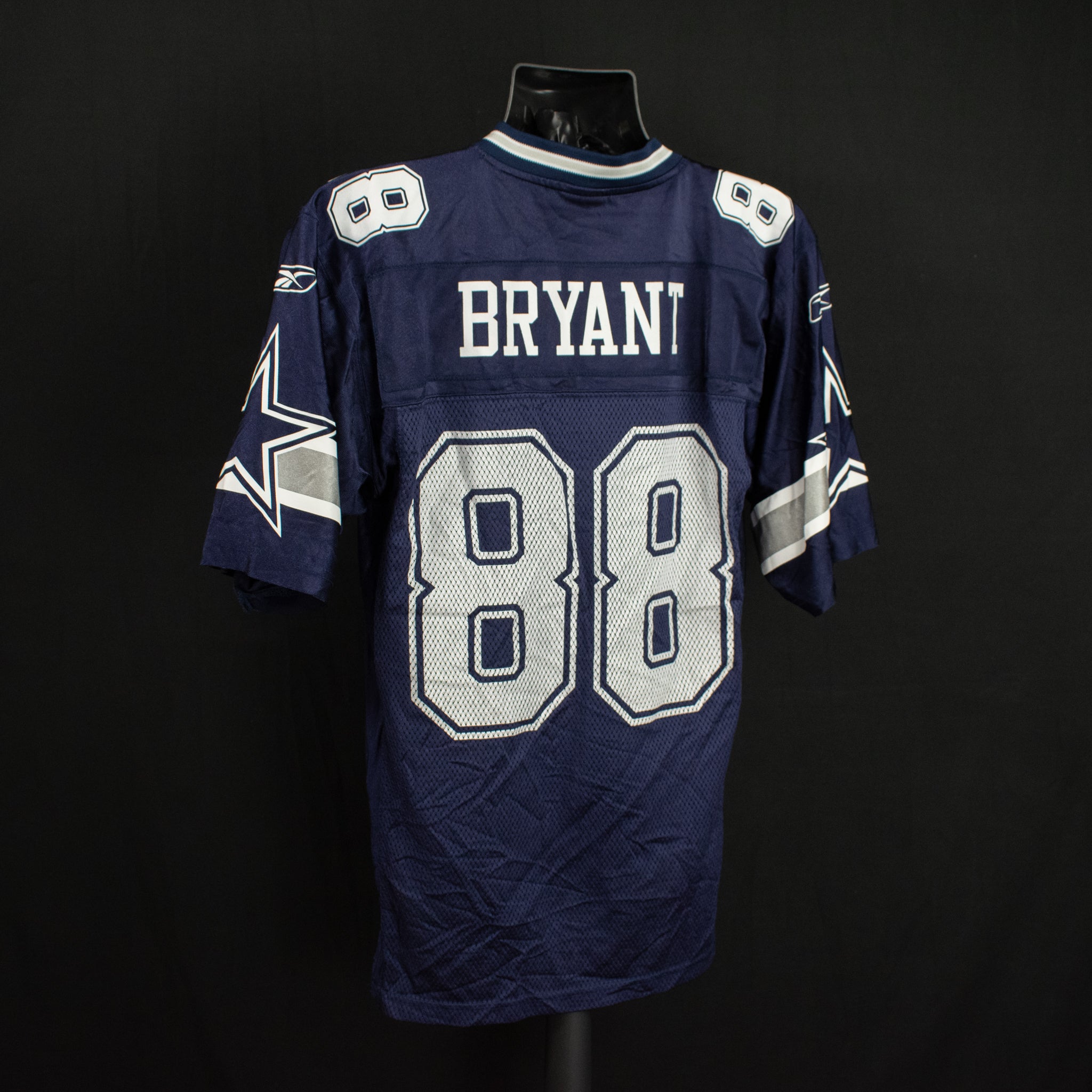 Dallas Cowboys Jersey On Field Reebok 88 Dez Bryant Blue Cowboys Jersey Small Used