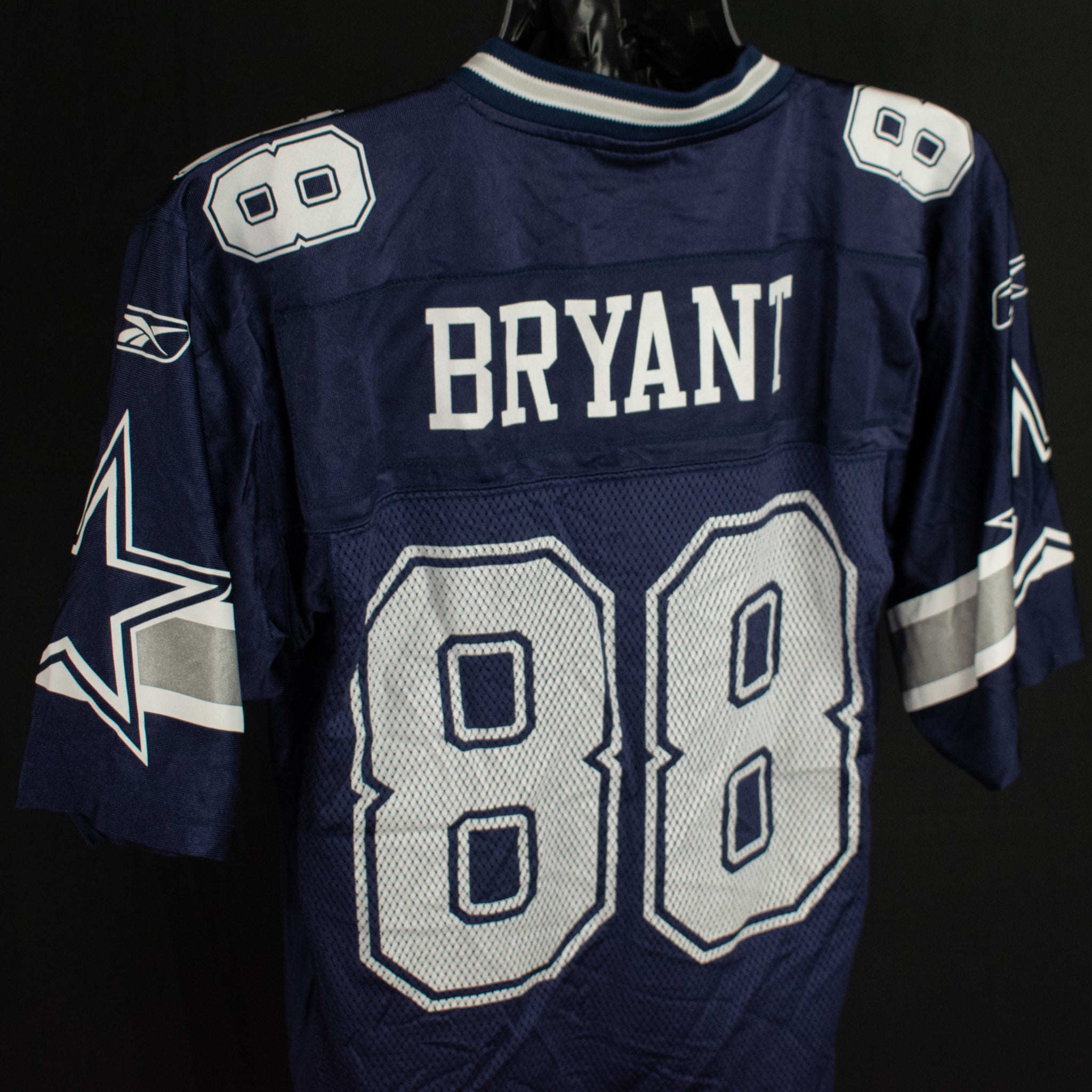 Dallas Cowboys Jersey On Field Reebok 88 Dez Bryant Blue Cowboys Jersey Small Used