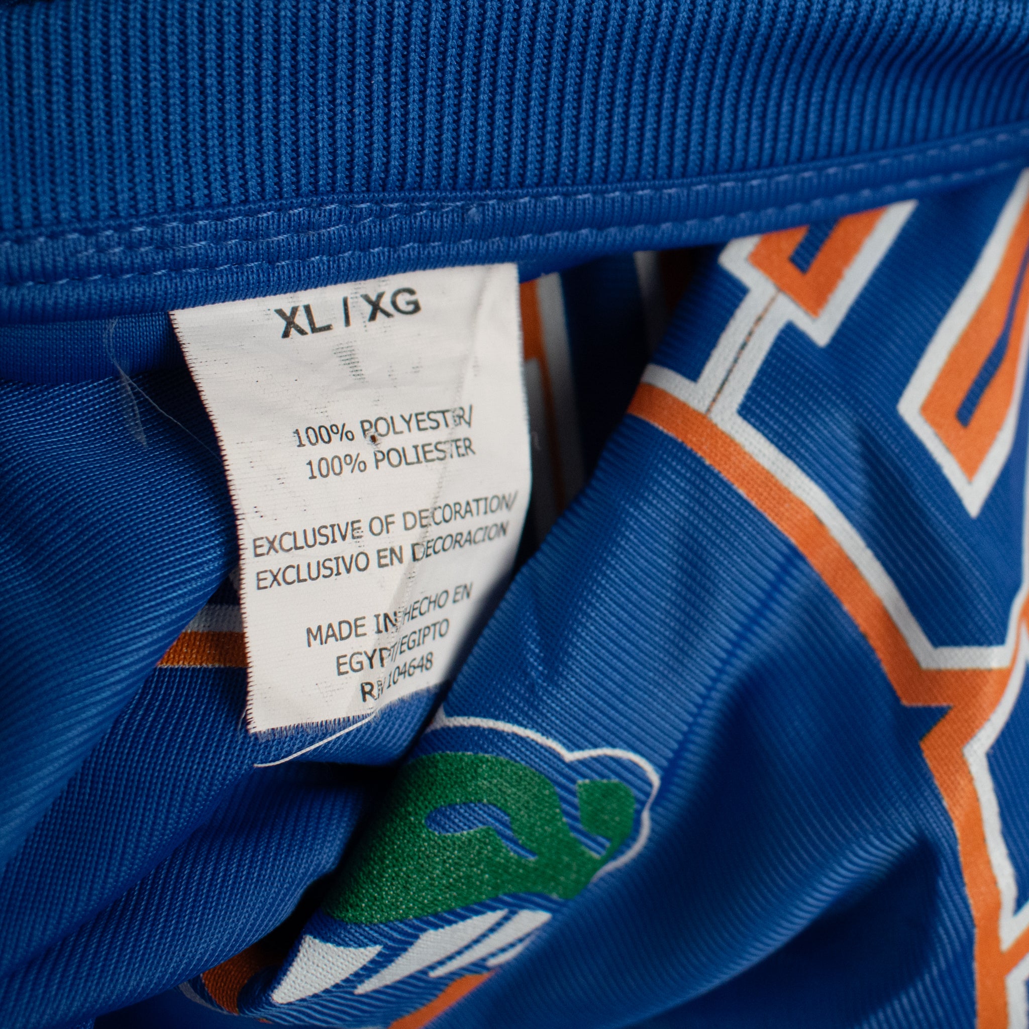 Florida State Gators X-Large Mens Blue Jersey Shirt Used College Football