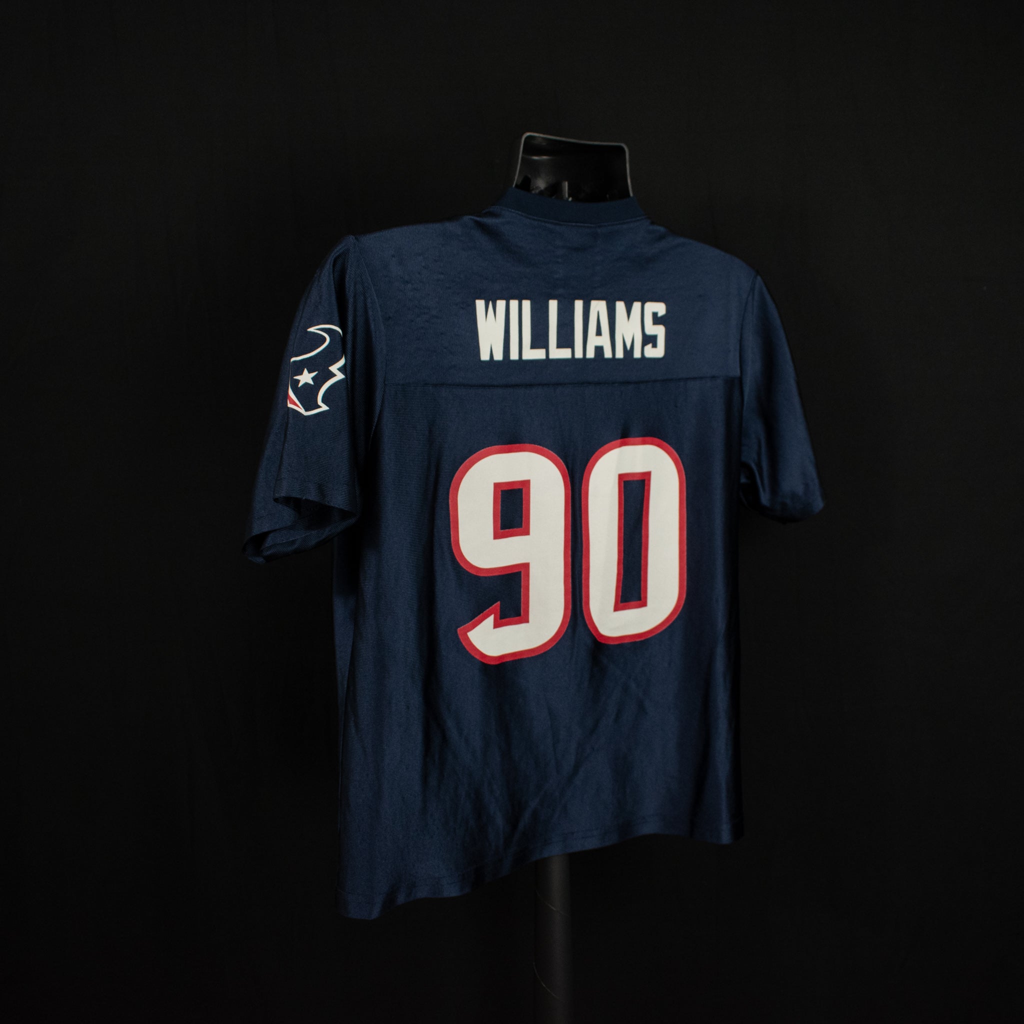 Houston Texas X-Large Jersey NFL Football 90 Mario Williams Jersey Authentic Women Used