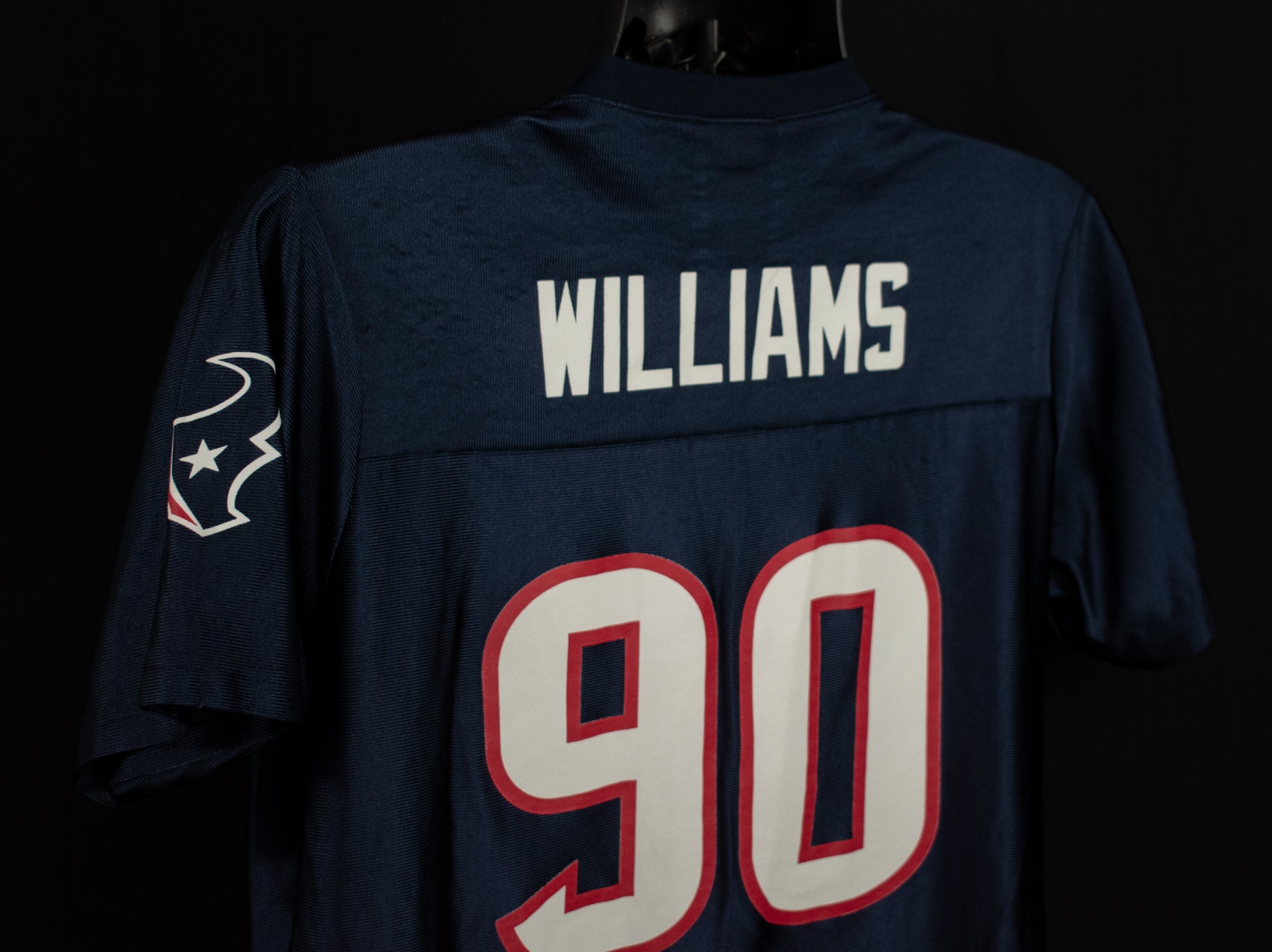 Houston Texas X-Large Jersey NFL Football 90 Mario Williams Jersey Authentic Women Used
