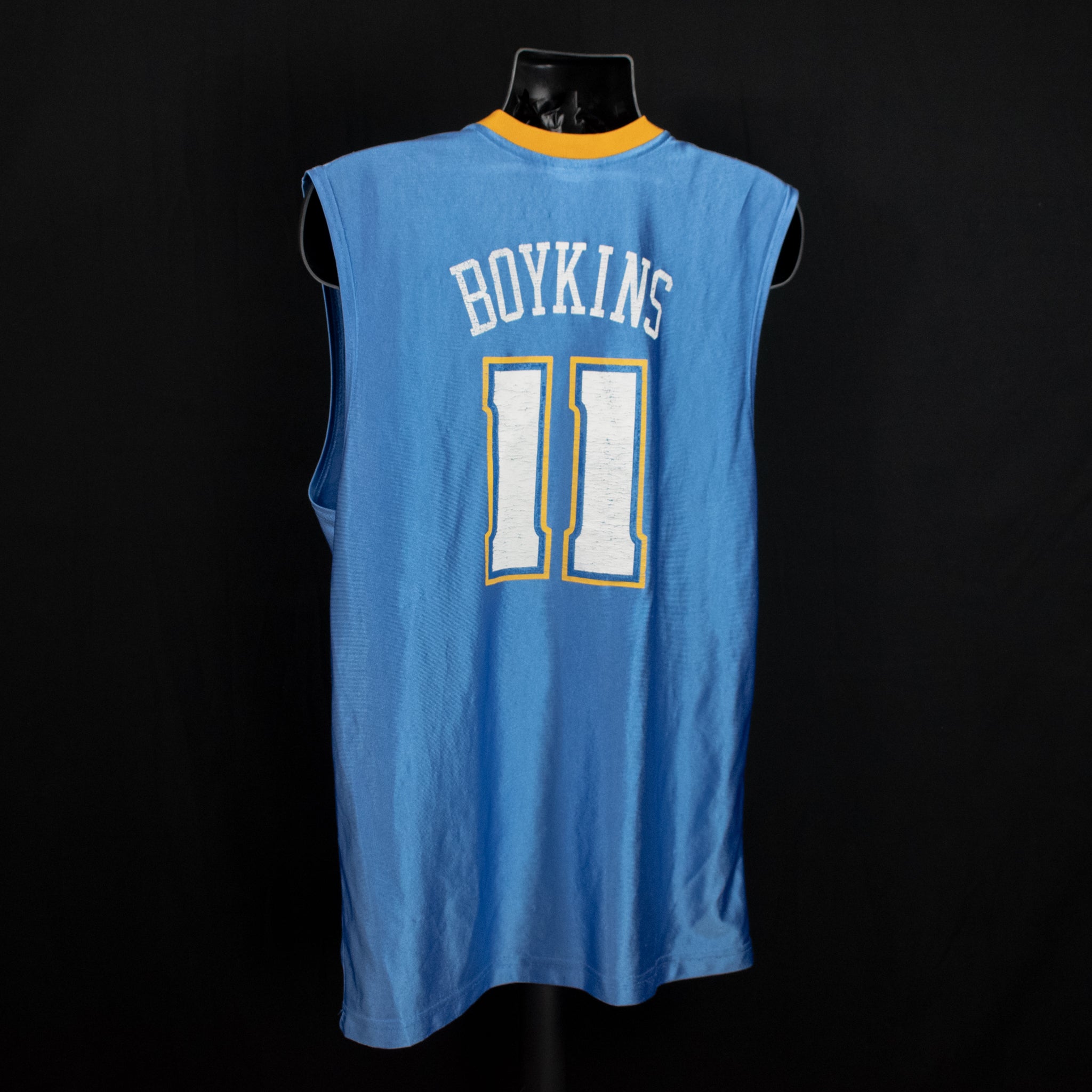 Denver Nuggets NBA Jersey 11 Earl Boykins Basketball Blue Jersey Large