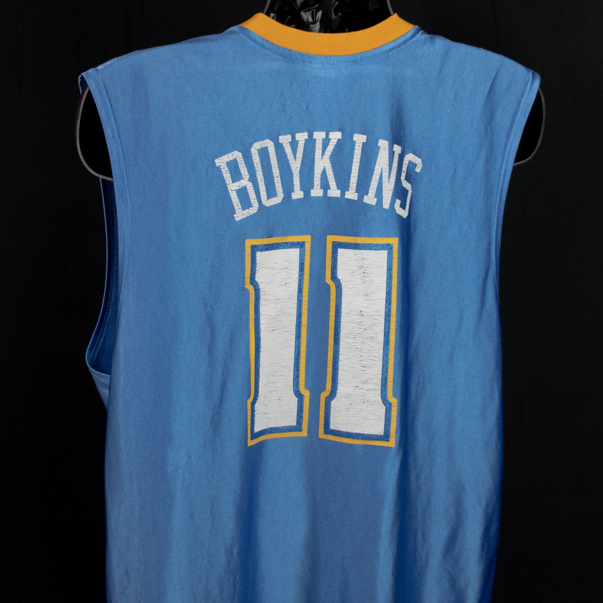 Denver Nuggets NBA Jersey 11 Earl Boykins Basketball Blue Jersey Large
