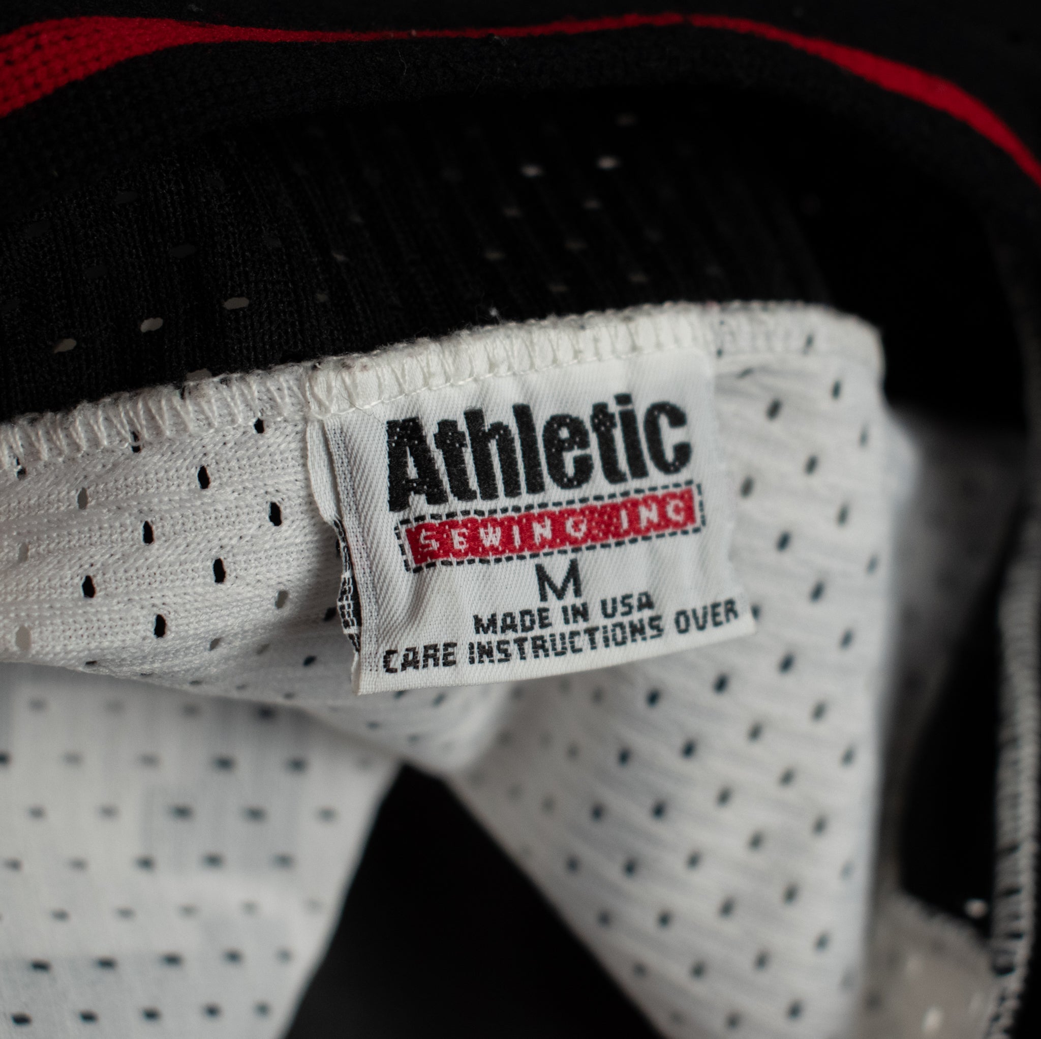 Athletic Hockey Jersey Medium Tri-County Saints Whittaker 20 White Black Red Youth Hockey