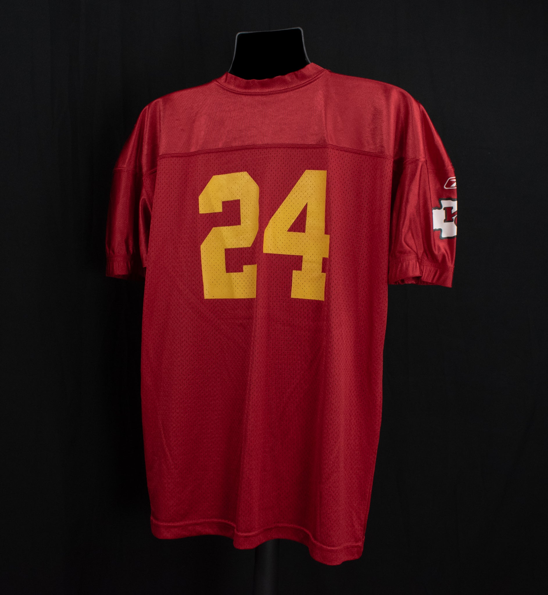 Kansas City Chiefs Jersey 24 Red Reebok  2XL Women Jersey