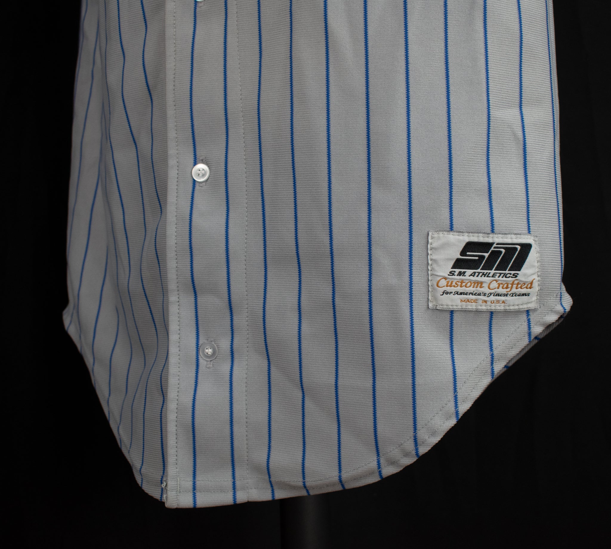 Boston Baseball Jersey Boston Braves Gray Baseball Vest Medium SM Authentic