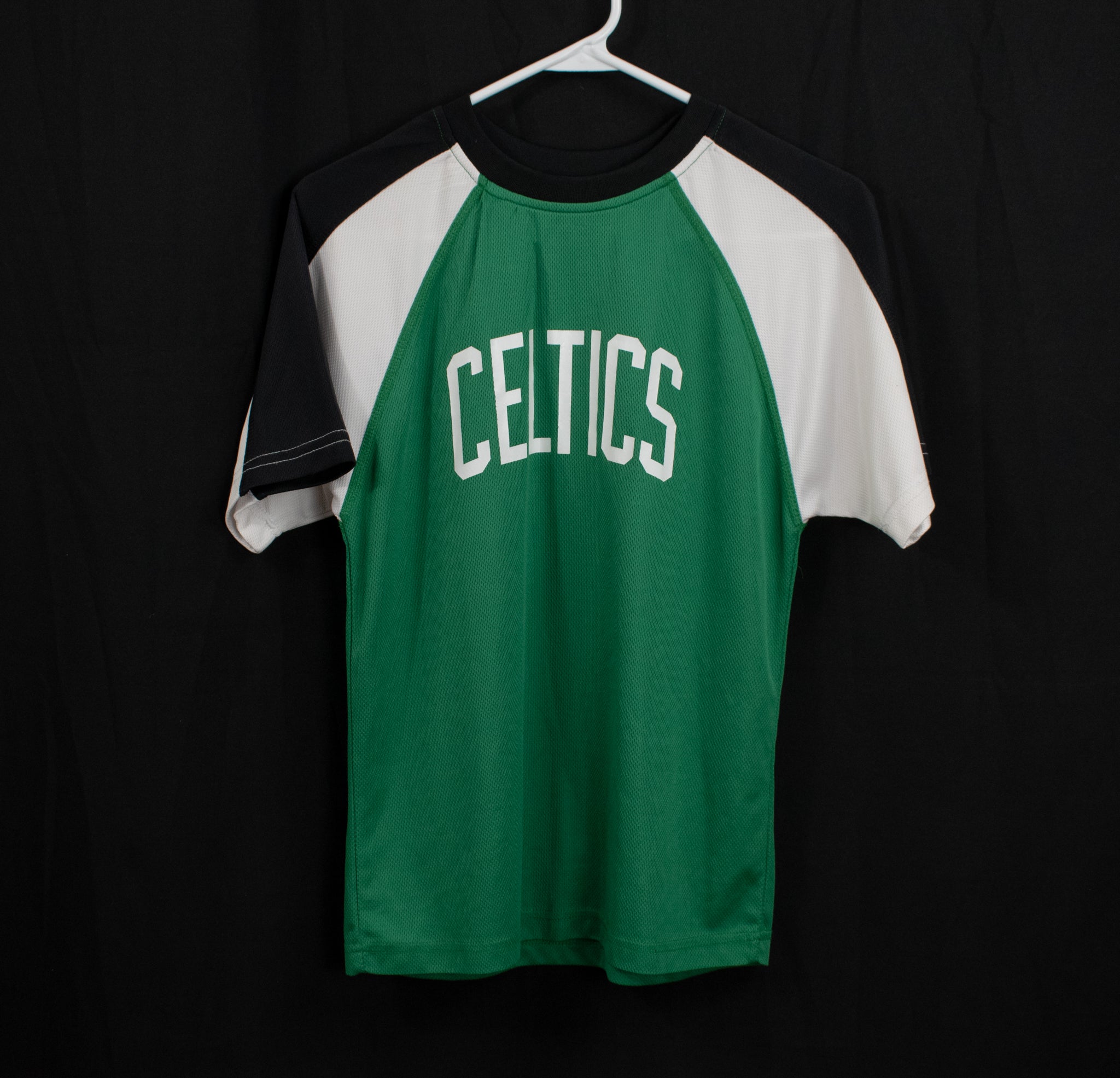 Celtics NBA Basketball Medium Green Shirt Jersey Majestic Authentic Kids Adidas