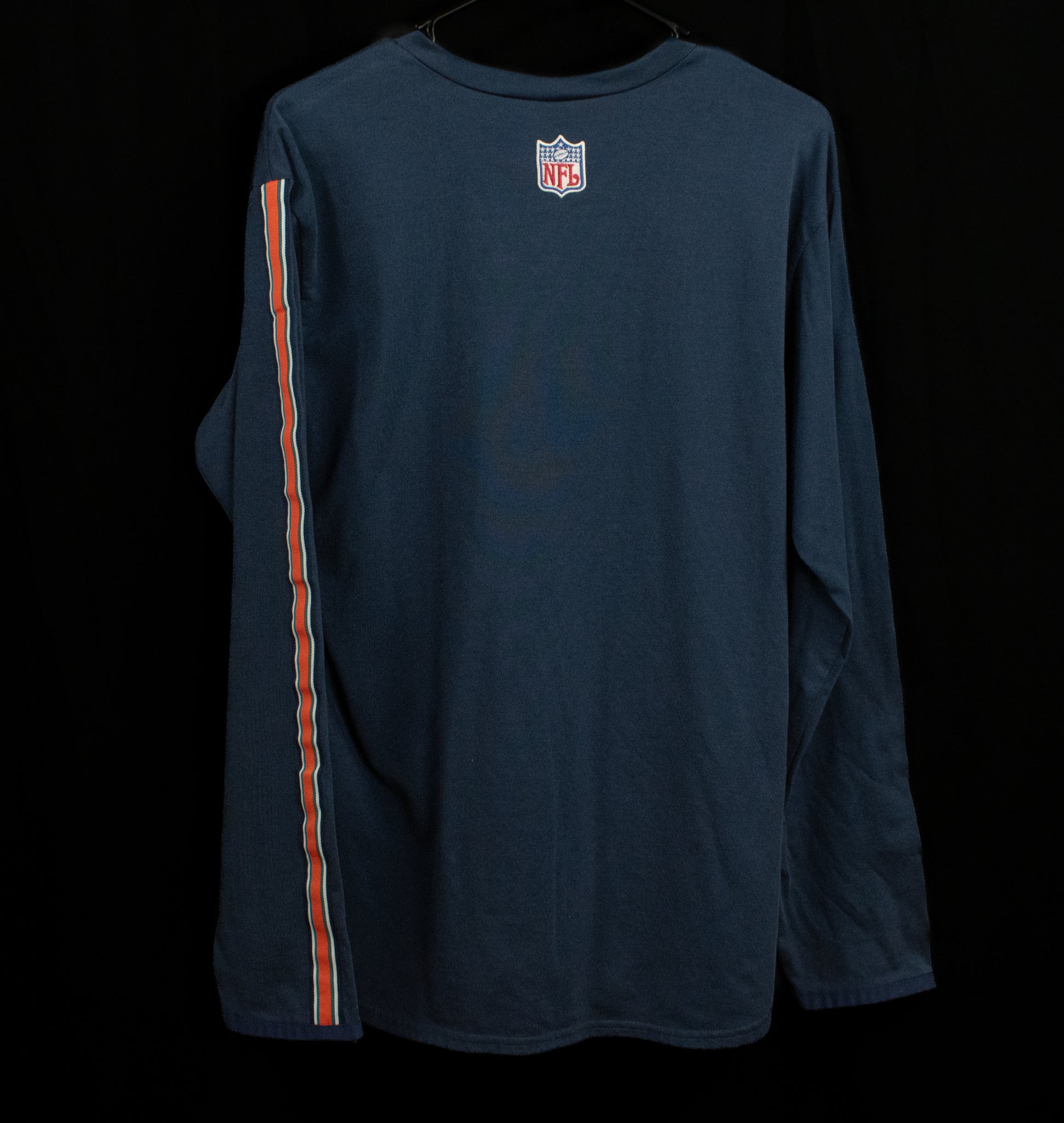 Miami Dolphins Nike Long Sleeve Vintage Pro Line Jersey Shirt Medium Shirt NFL Football