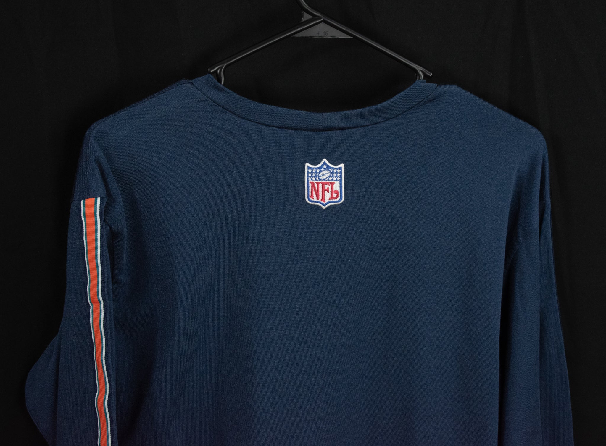 Miami Dolphins Nike Long Sleeve Vintage Pro Line Jersey Shirt Medium Shirt NFL Football