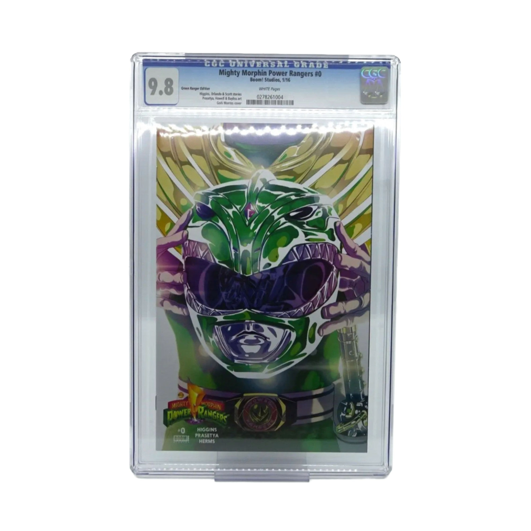 Mighty Morphin Power Rangers Boom Studio Green Ranger Comic Book 0 Graded 9.8