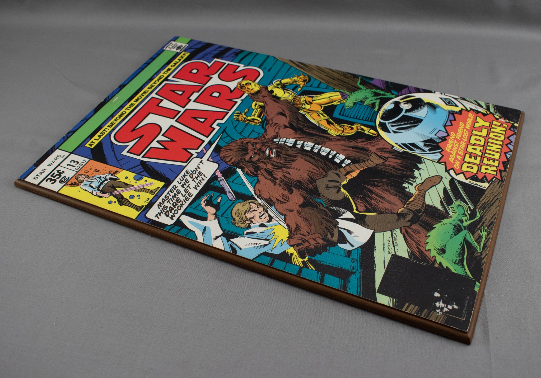 Star Wars Comic Art Issue 13 Wood Plaque Home Decor 13x19