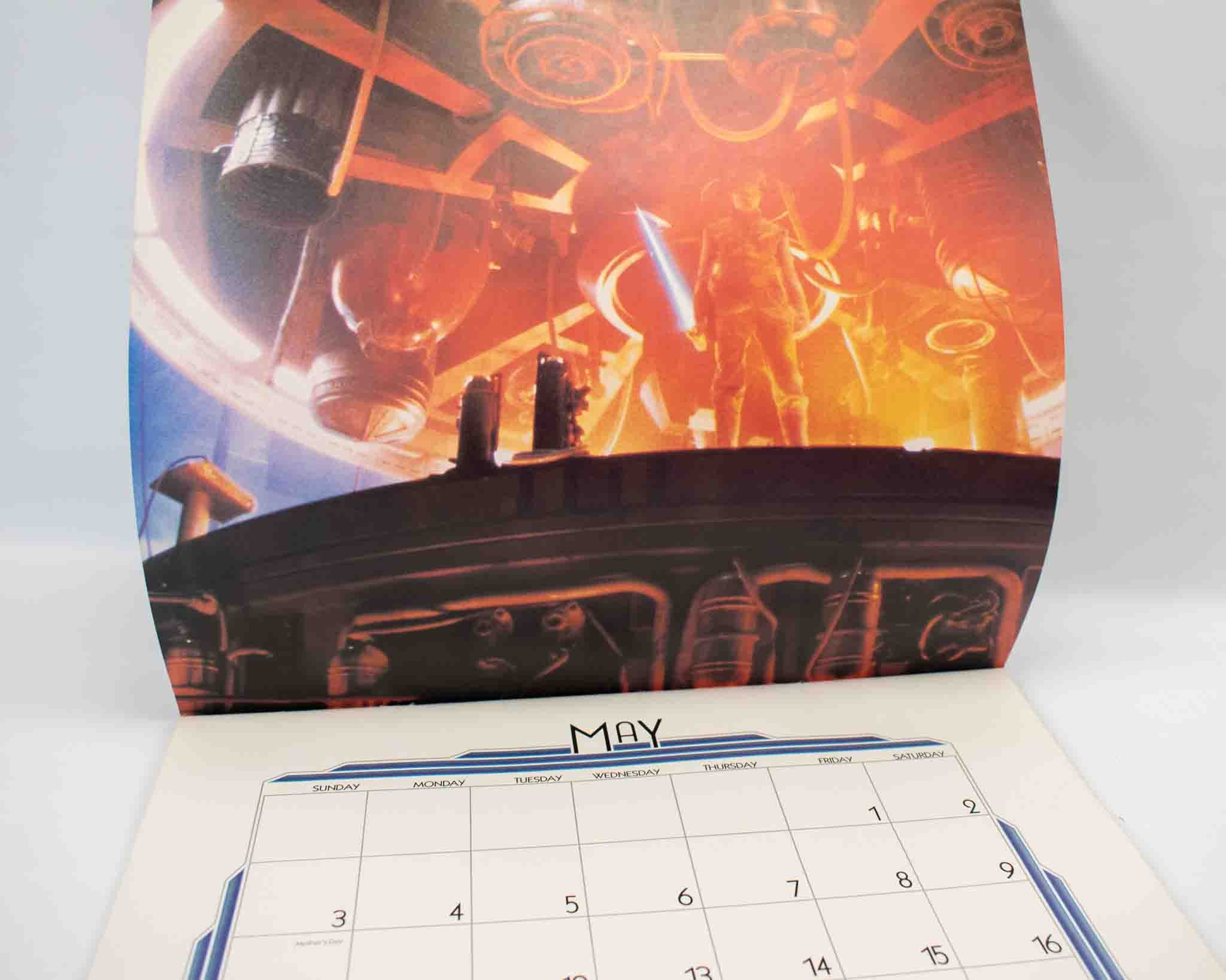 Vintage Star Wars Calendar 1981 The Empire Strikes Back