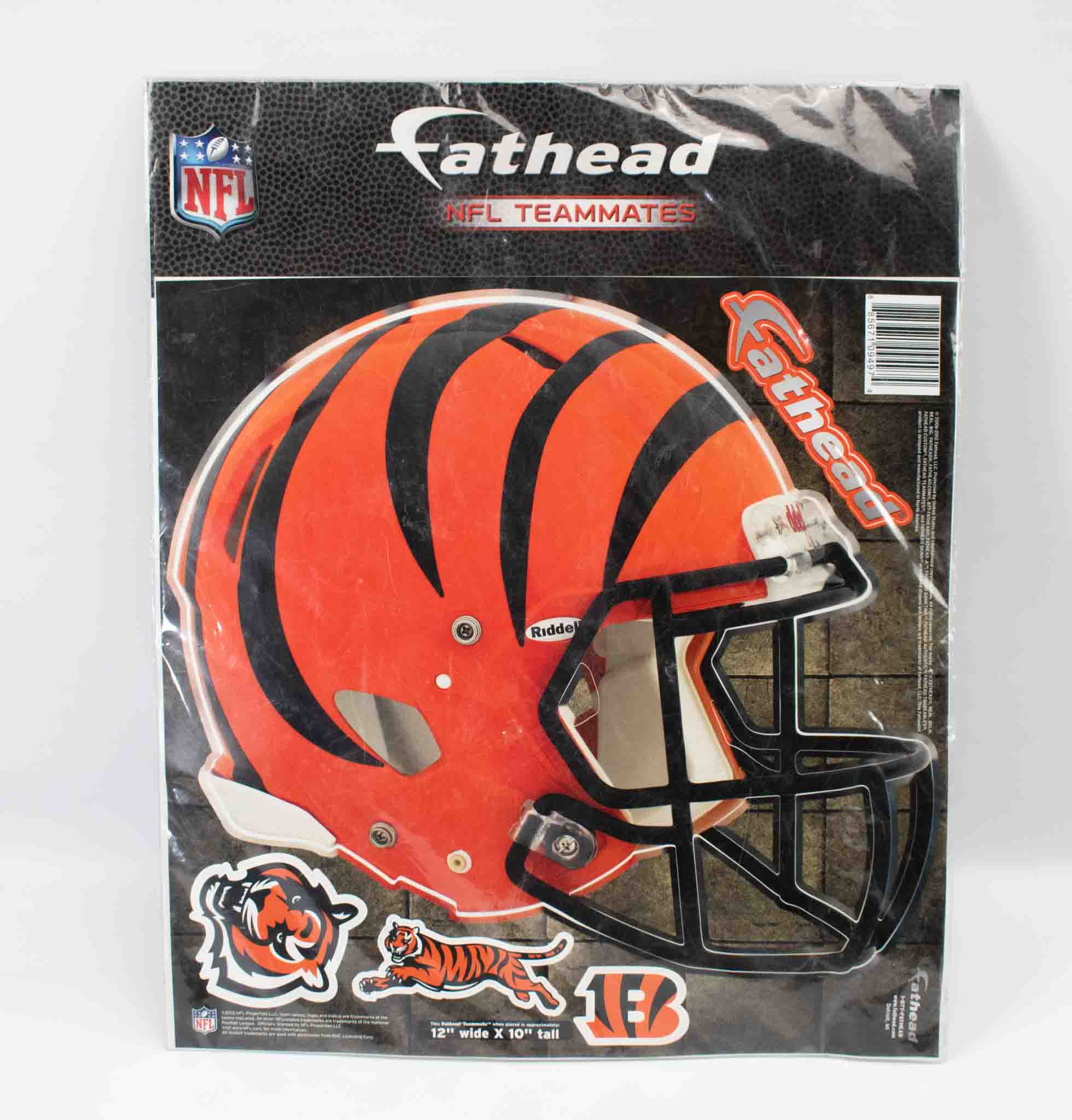 Cincinnati Bengals Decal Fat Head NFL Bengals Football Wall Sticker 12x10in Fathead