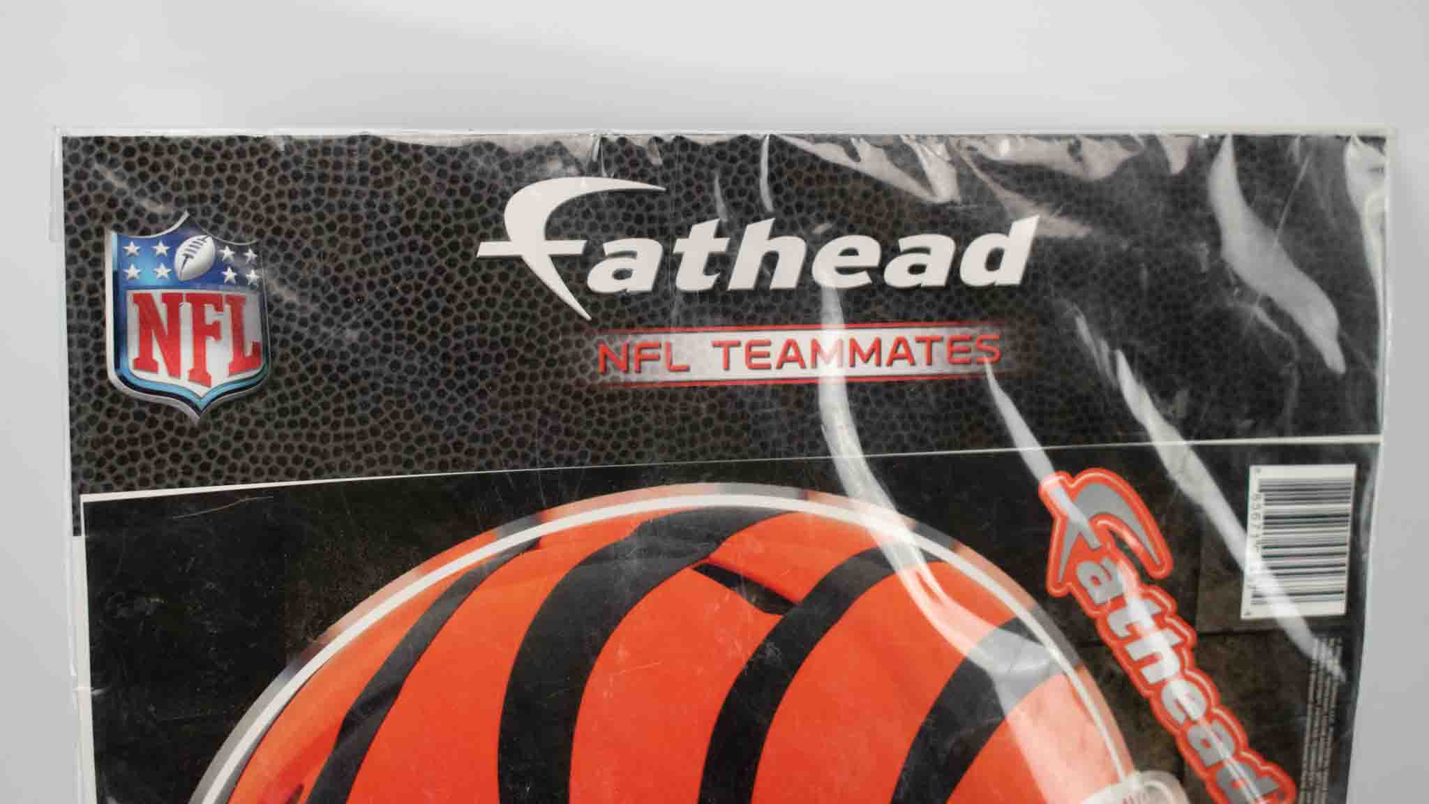 Cincinnati Bengals Decal Fat Head NFL Bengals Football Wall Sticker 12x10in Fathead