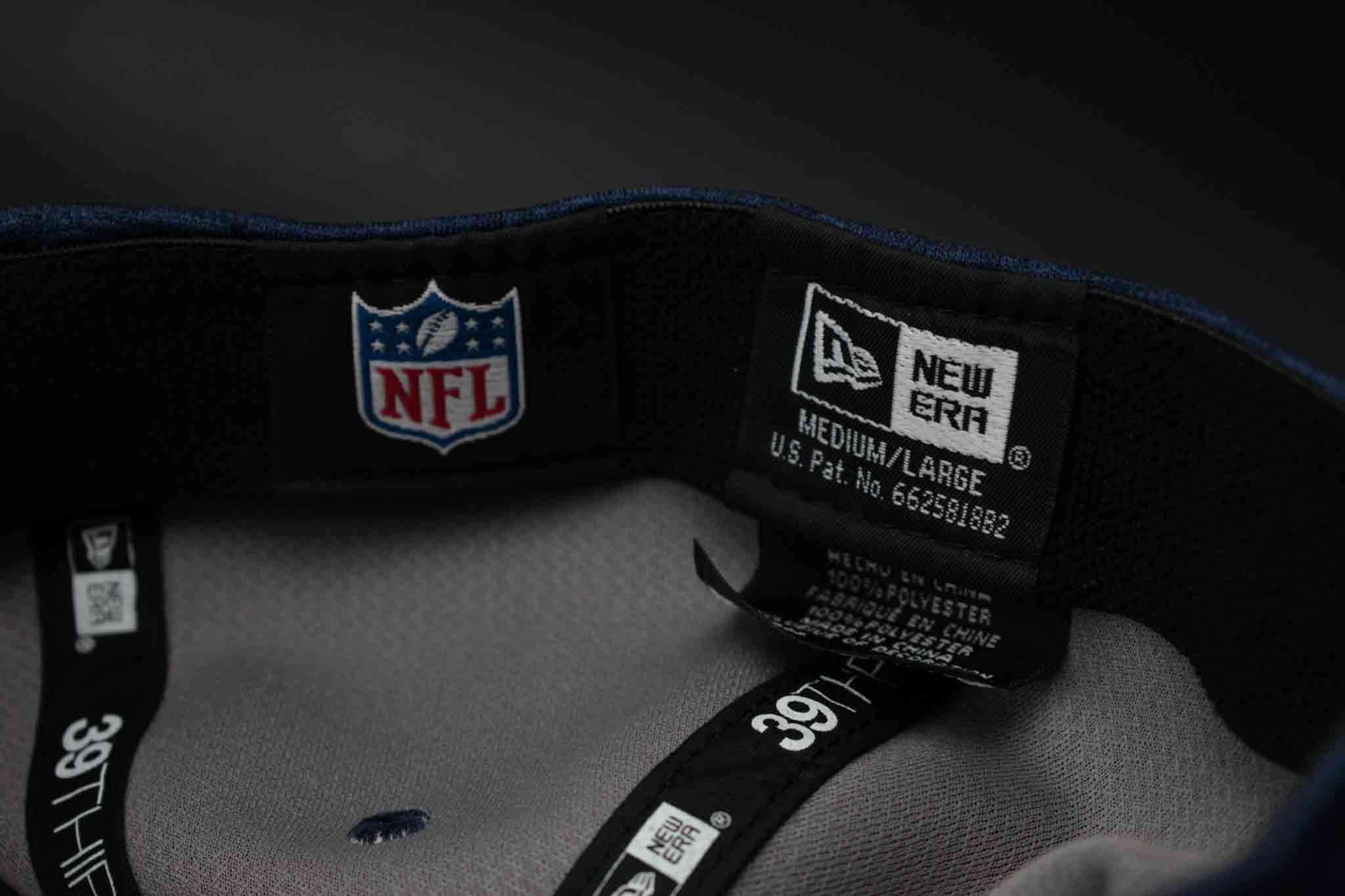LA Rams Hat NFL White Blue Hat NEW ERA 39 Thirty Medium Large Flex Adult Mens
