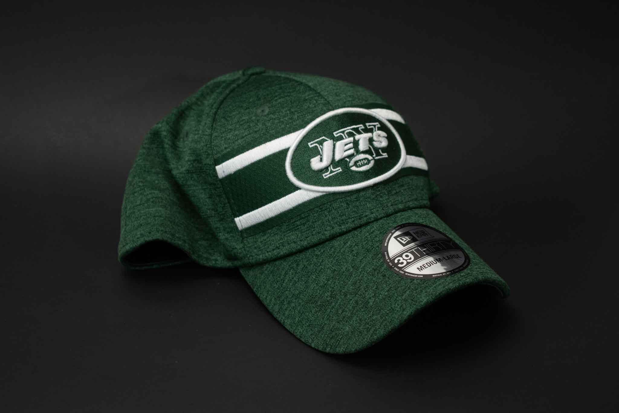New York Jets Mens Hat 39 Thirty New Era Apparel Authentic Medium Large NFL