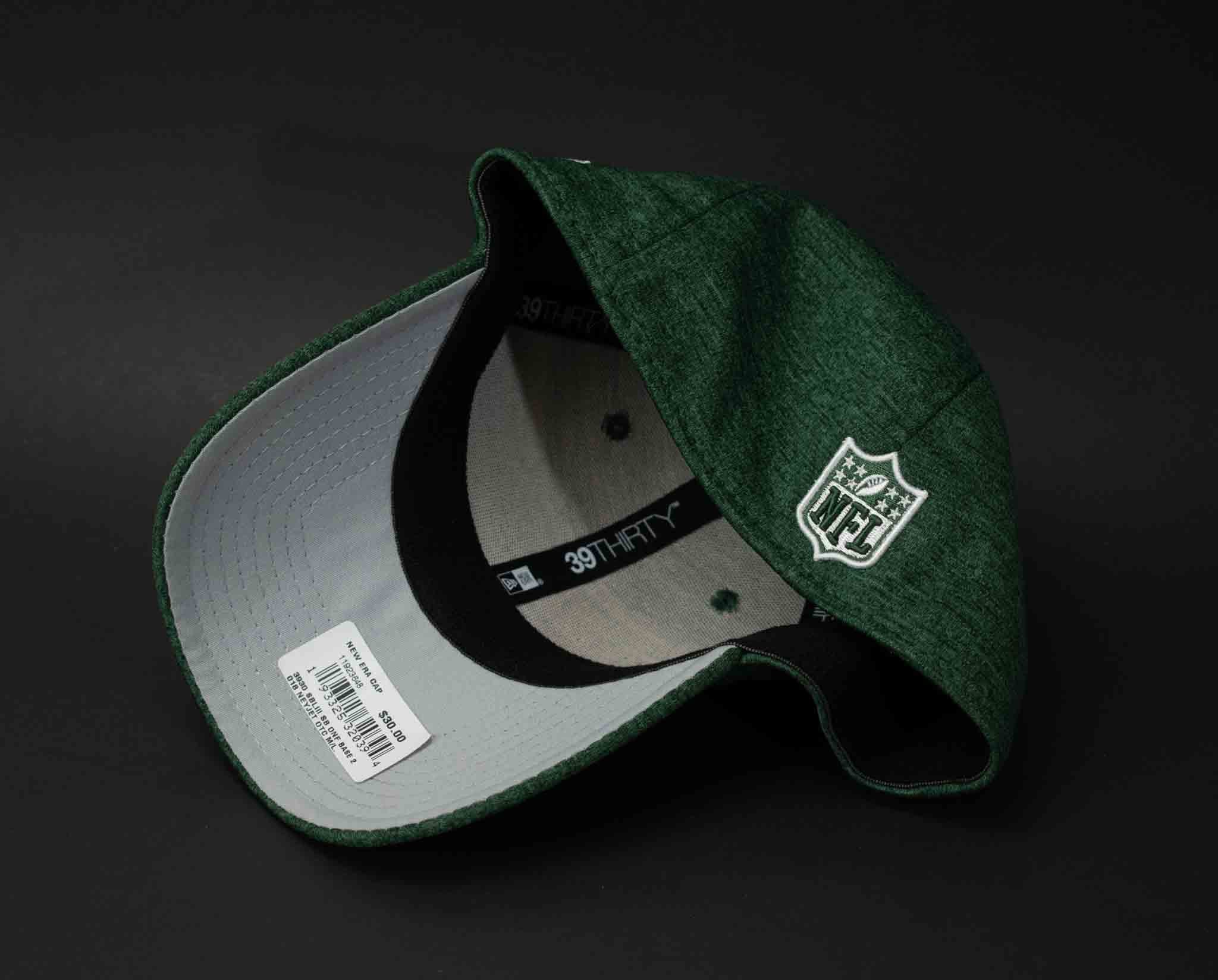 New York Jets Mens Hat 39 Thirty New Era Apparel Authentic Medium Large NFL