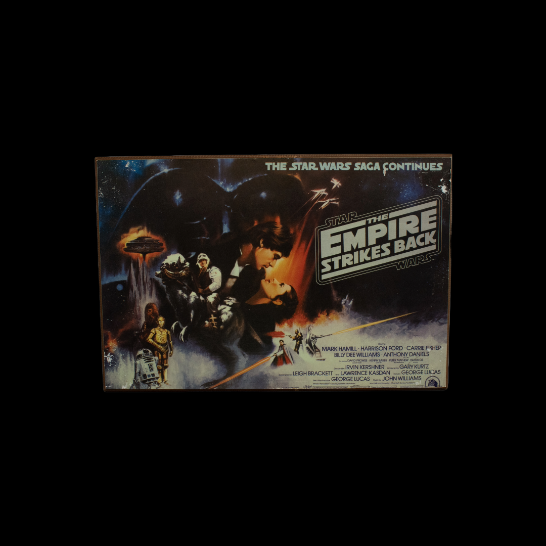 Star Wars Empire Strikes Back Wood Plaque Home Decor 13x19