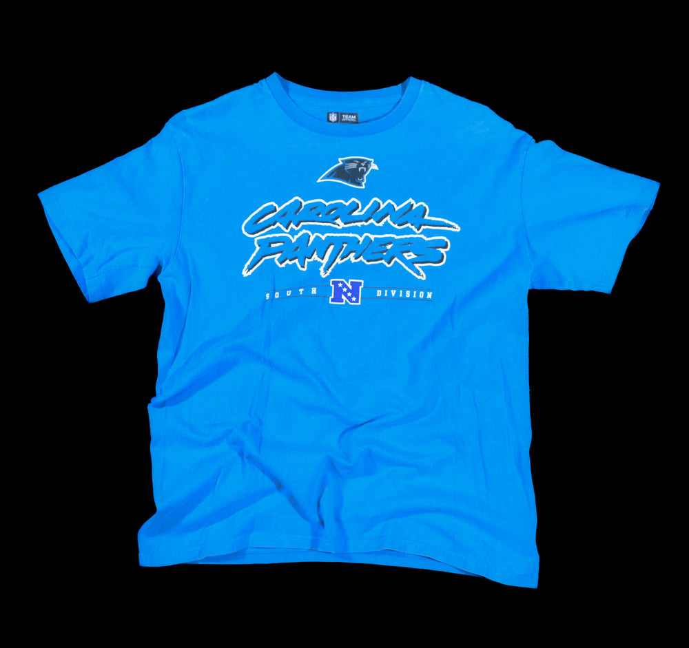 Carolina Panthers NFL Football T-shirt Mens large Shirt Used NFL Football Tee
