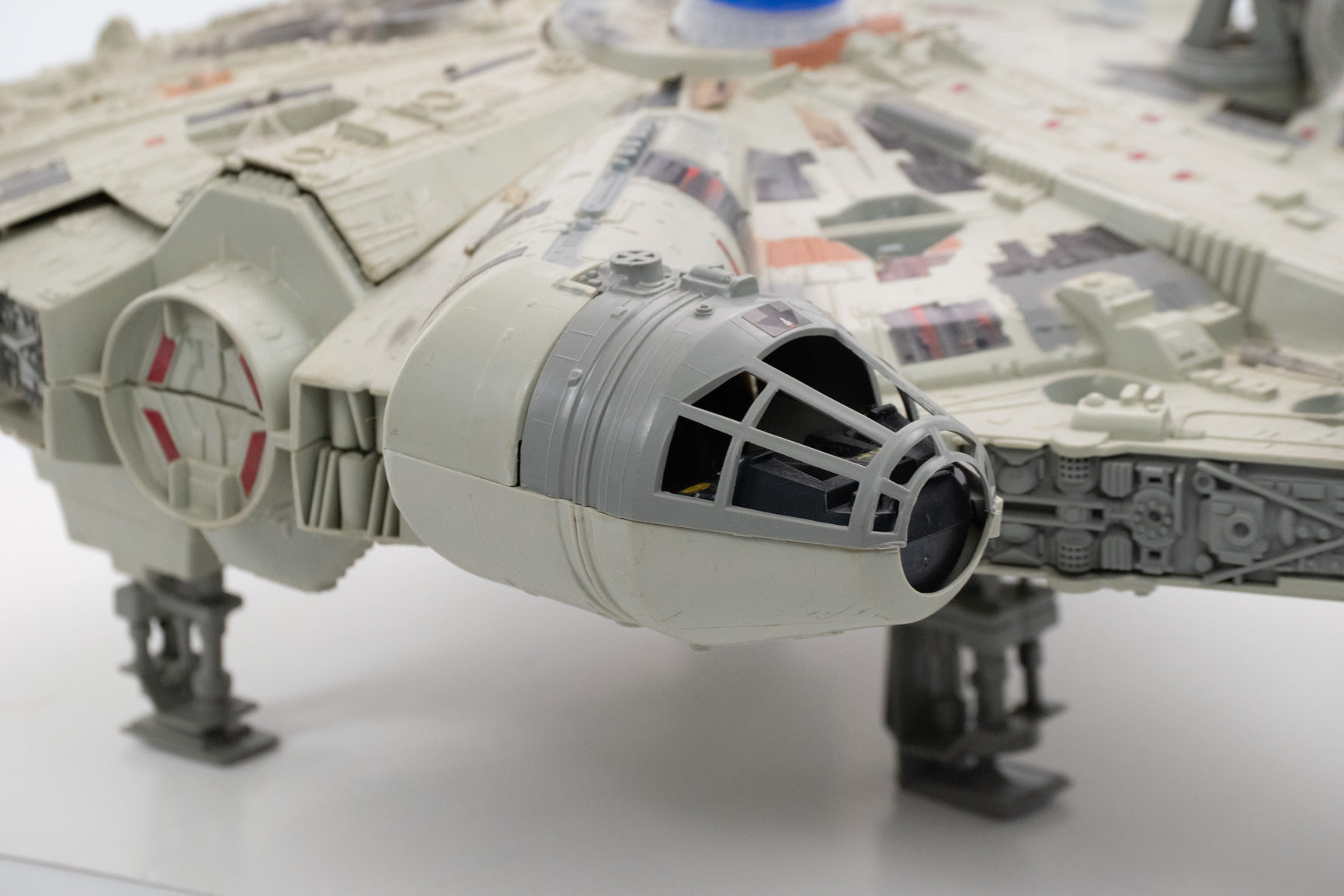 Star Wars Electronic Millennium Falcon 1995 Kenner Power of the Force Orange Used
