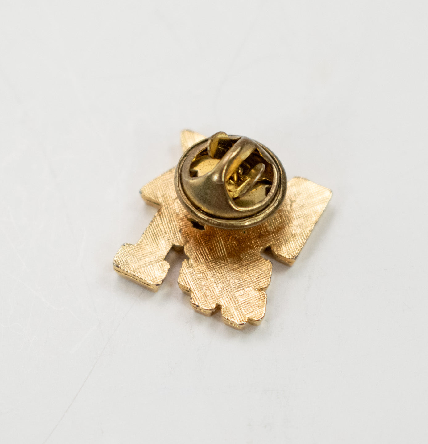 MK Number one Gold and silver Flashy number 1 Pin Button Pin