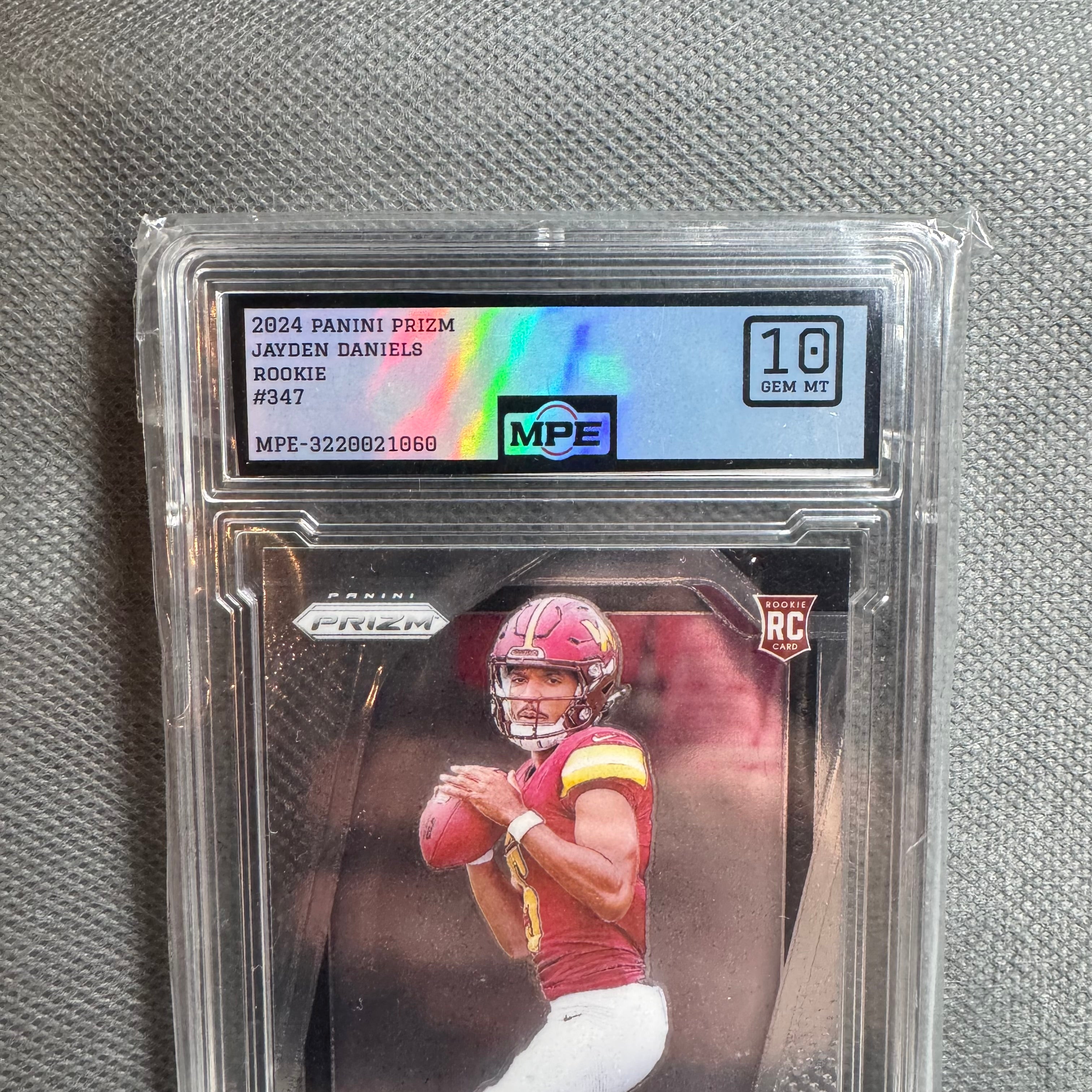 2024 absolute jaden daniels rookies gem mint 10