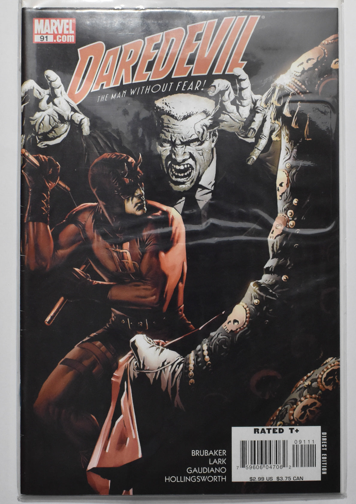 Daredevil The Man Without Fear 91 Marvel Comics Comic Book