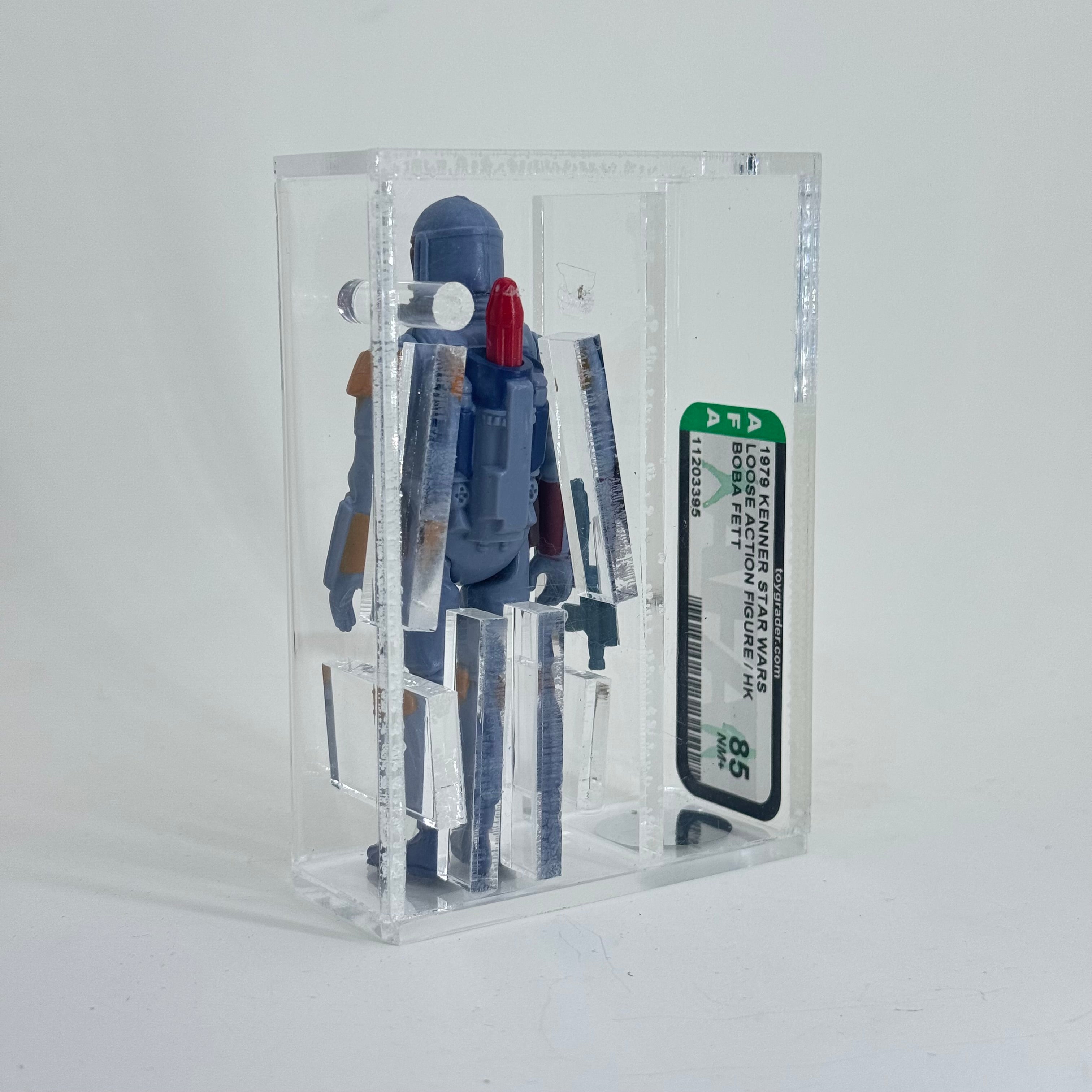 Boba Fett Graded 85 NM Damaged Kenner 1979 AFA Authentic Action Figure