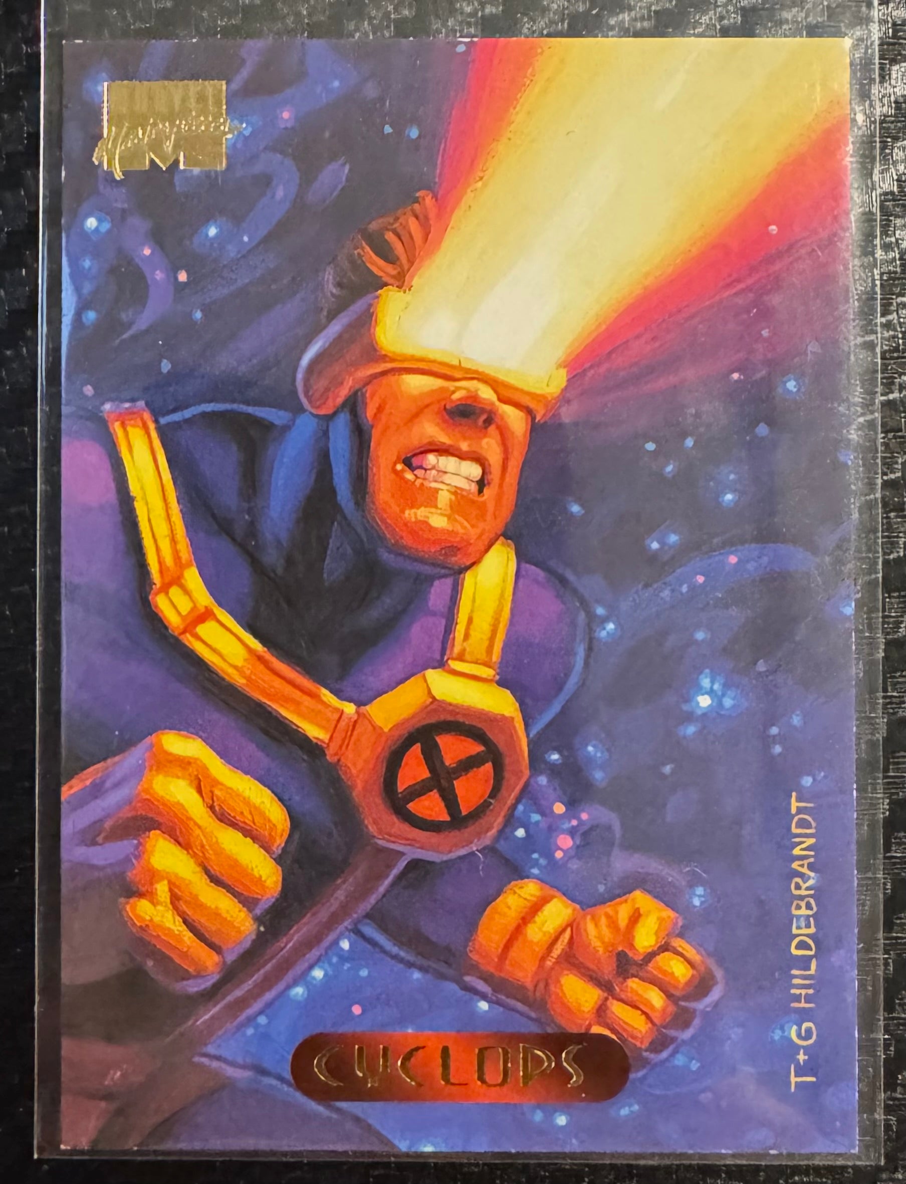 Cyclops Marvel Master Pieces 1994 Marvel Comics Card No.25