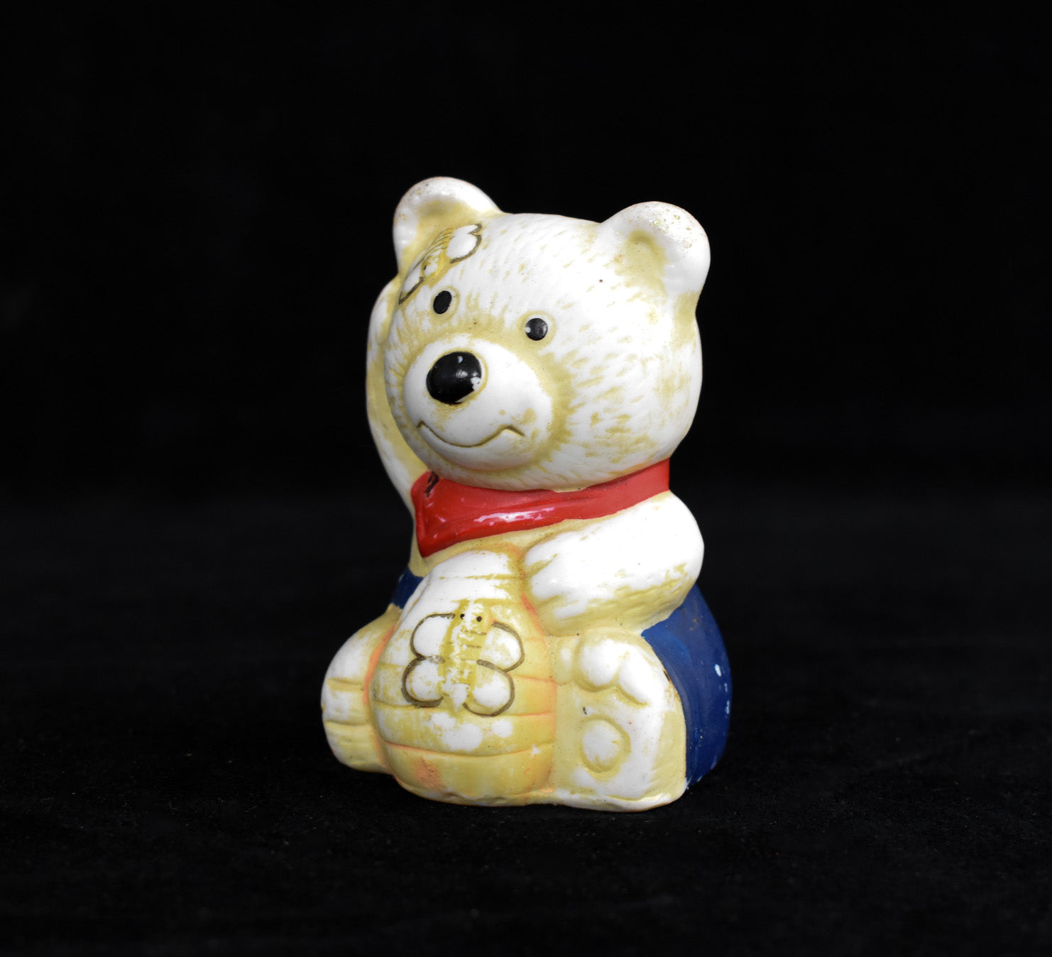 Vintage Bear Salt Shaker 3in Teddy Bear Used Salt & Pepper Shaker