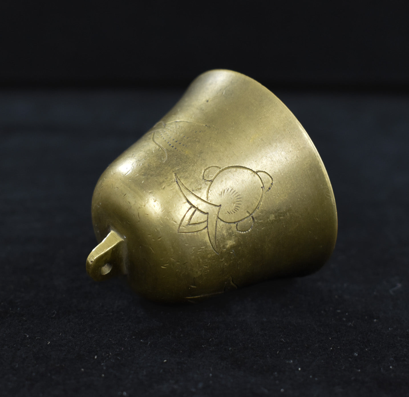 Solid Brass Bell None Hanging Bell Vintage Used
