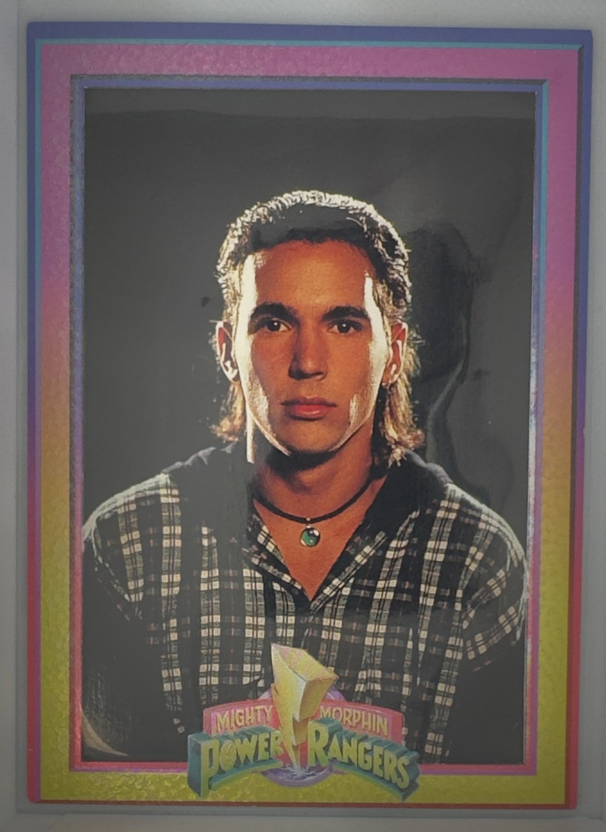 Mighty Morphine Power Rangers Suban Card 38 Power Foil Tommy Green Ranger