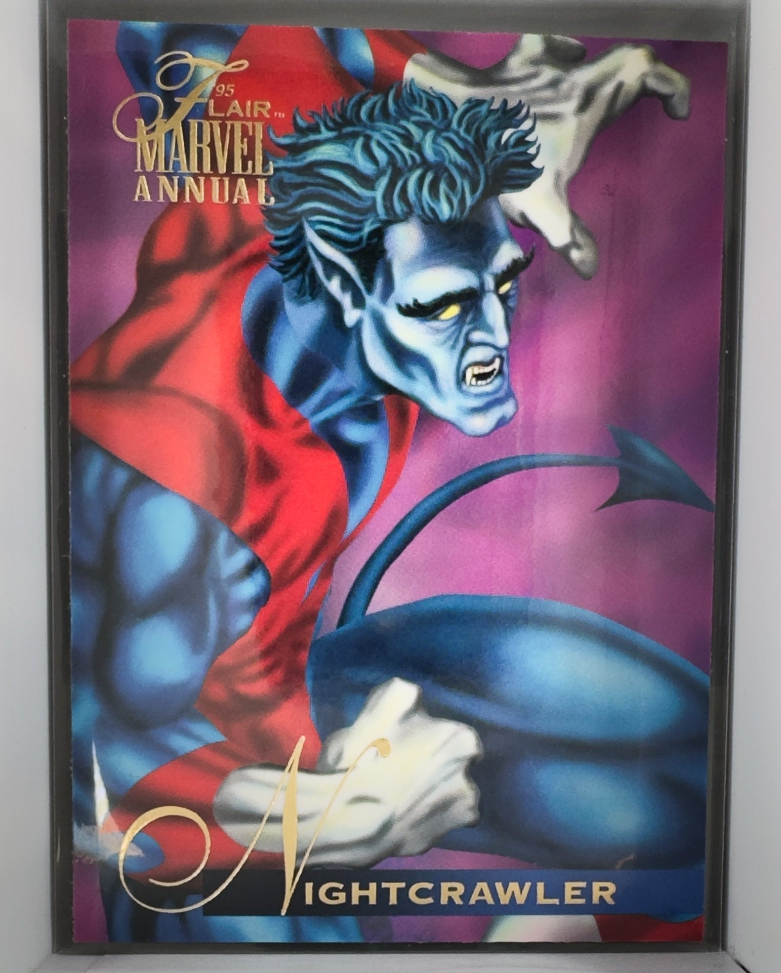 Nightcrawler Nightcrawler's Mother Revealed Marvel Annual 1995 Card No.2