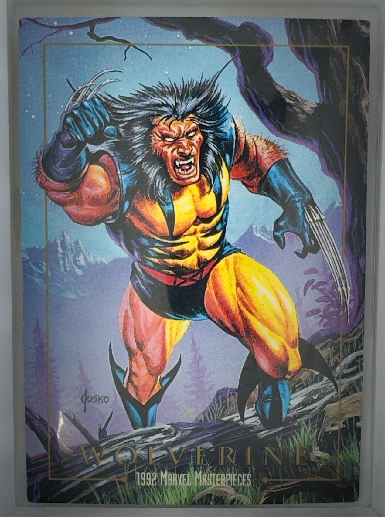 94 Wolverine Marvel Masterpieces 1992 Skybox Marvel Comics