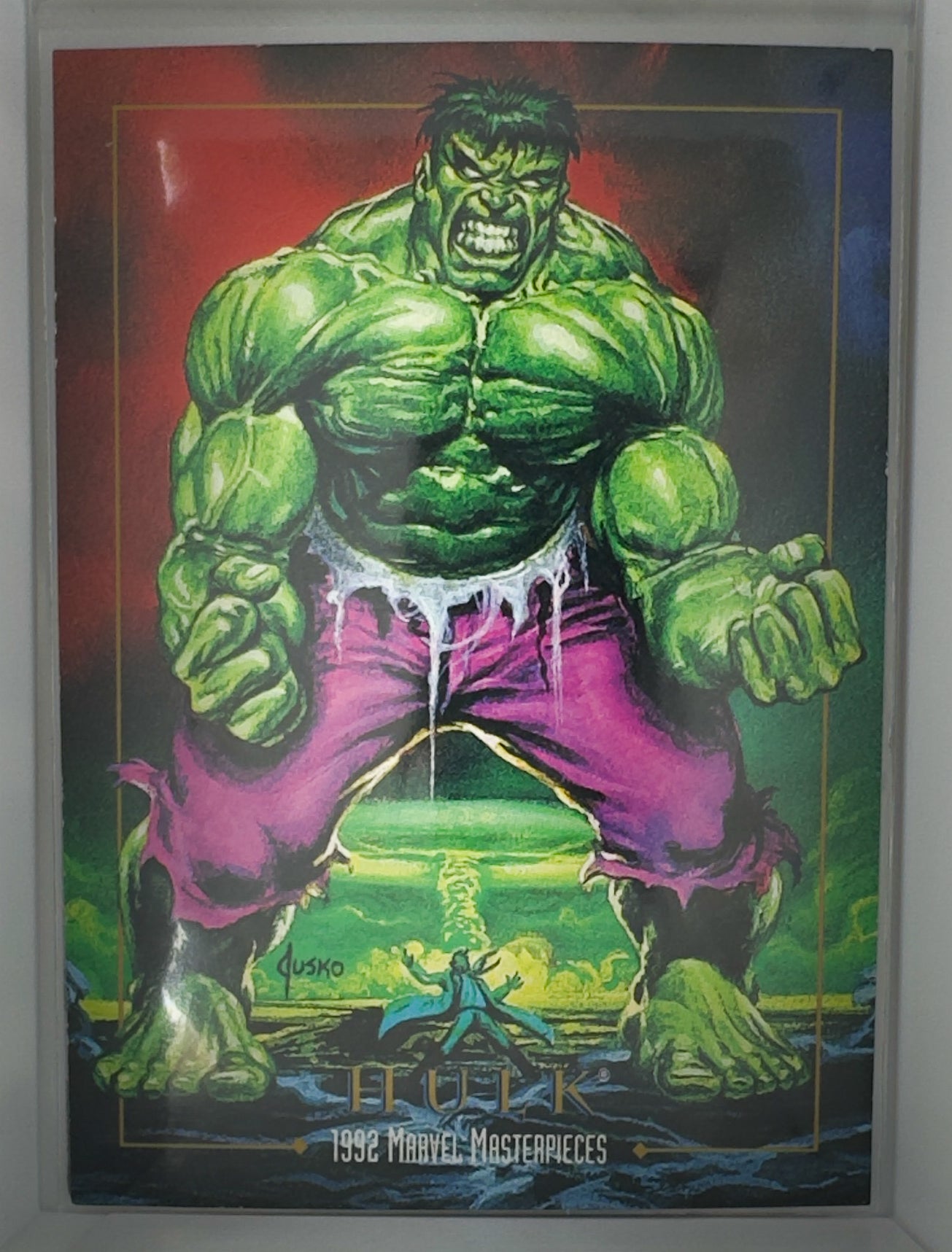 32 Hulk Marvel Masterpieces 1992 Skybox Marvel Comics