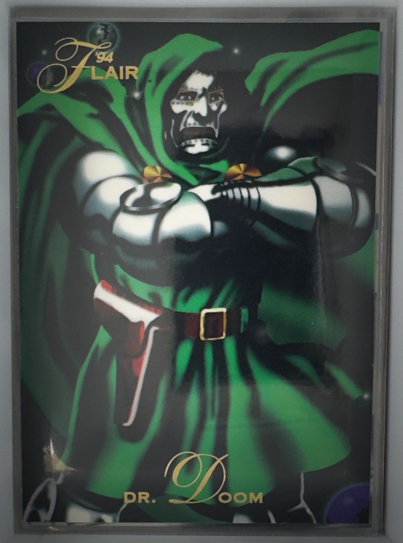 Dr. Doom Steals The Power Cosmic No.25 Flair 1994 Marvel Comics