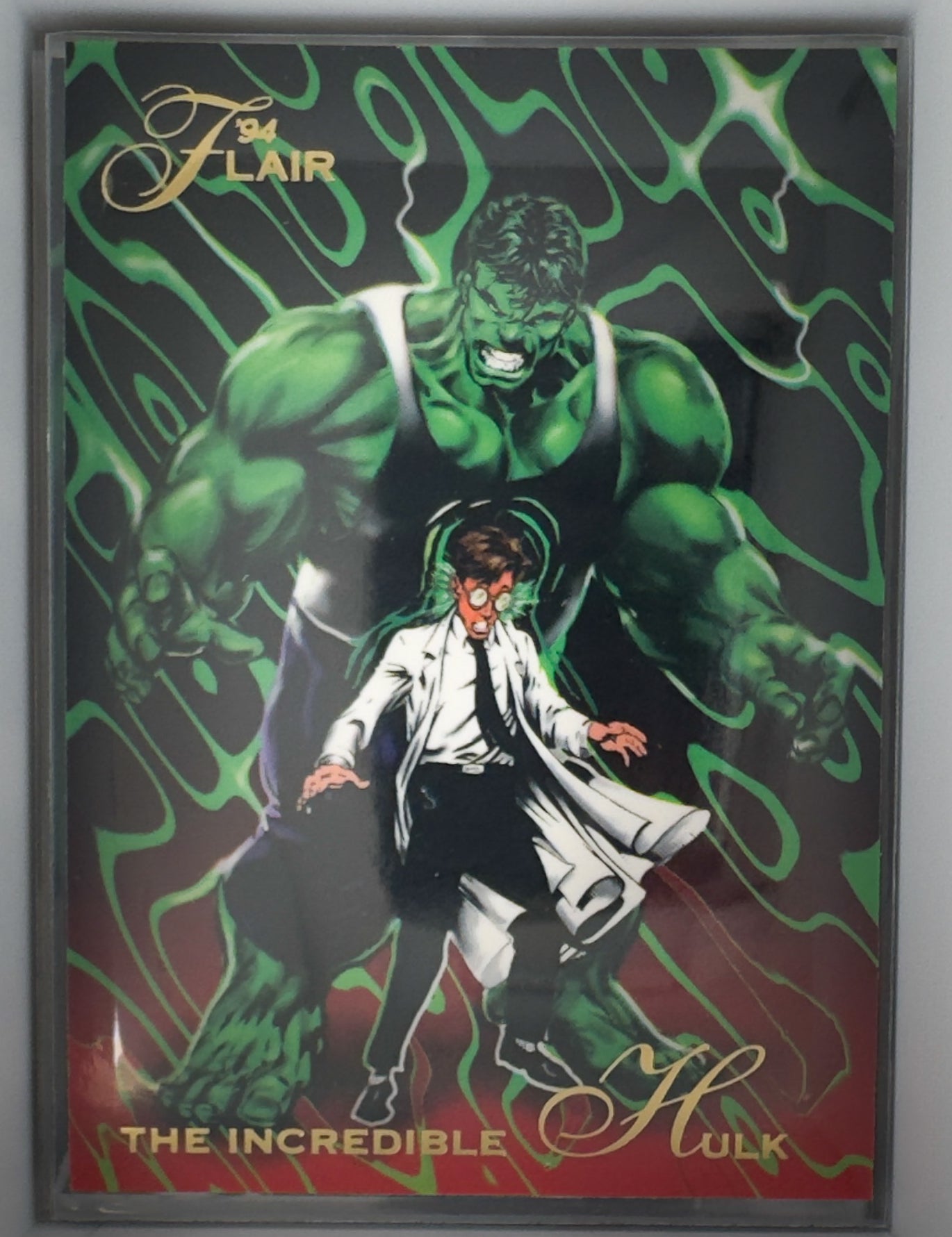 The Hulk Origin of the Incredible Hulk No.2 Flair 1994 Marvel Comics