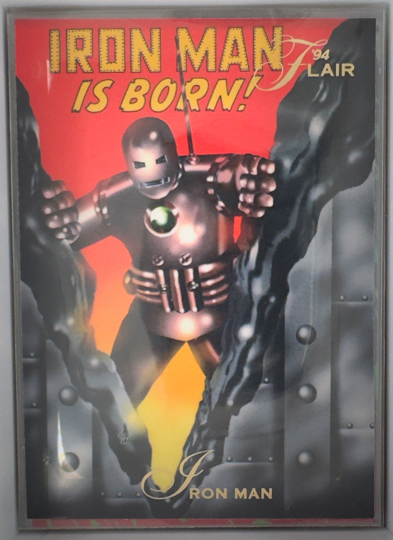 Iron Man The Origin of Iron Man No.8 Flair 1994 Marvel Comics