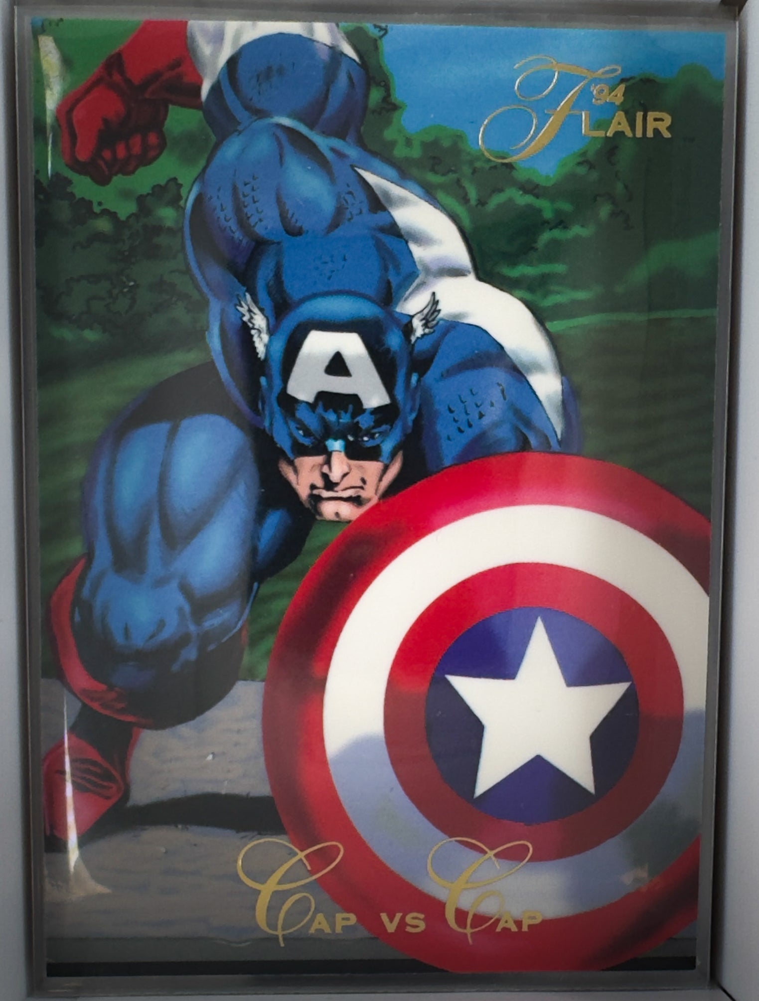 Cap vs Cap No.65 Flair 1994 Marvel Comics Captain America