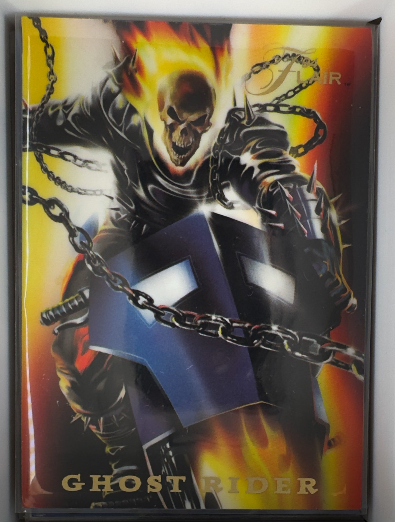 Ghost Rider Flair 1994 Marvel Comics Chase Power Blast 9 of 18