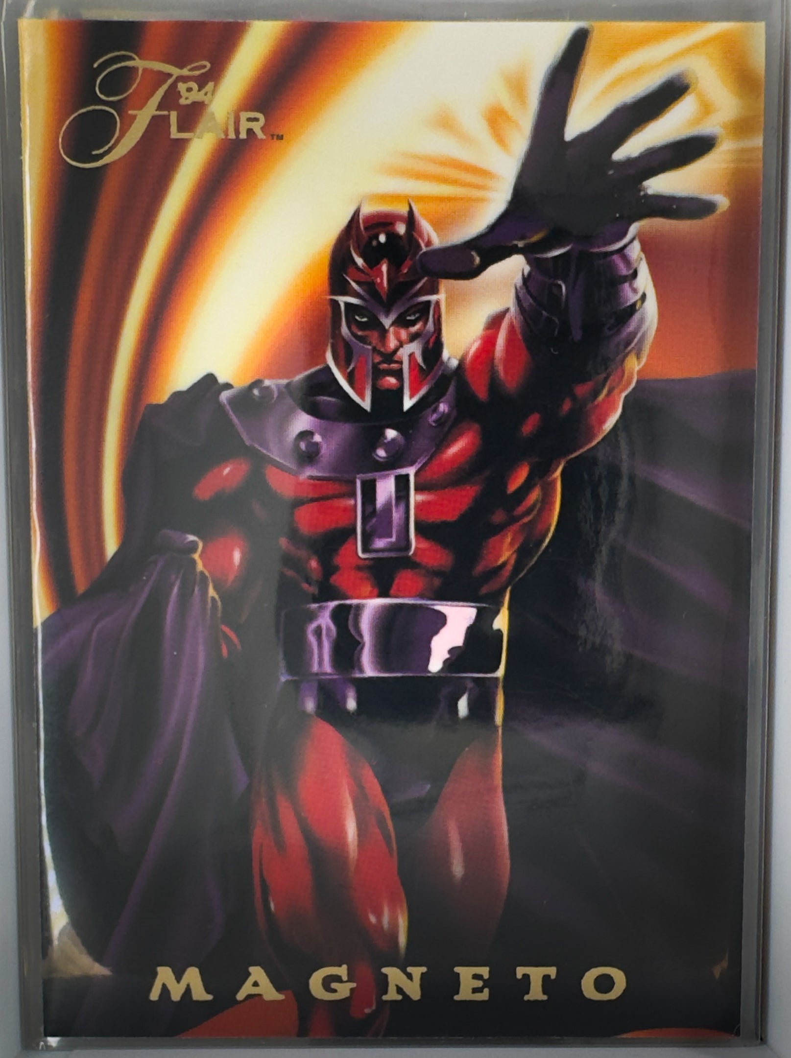 Magneto Flair 1994 Marvel Comics Chase Power Blast 4 of 18