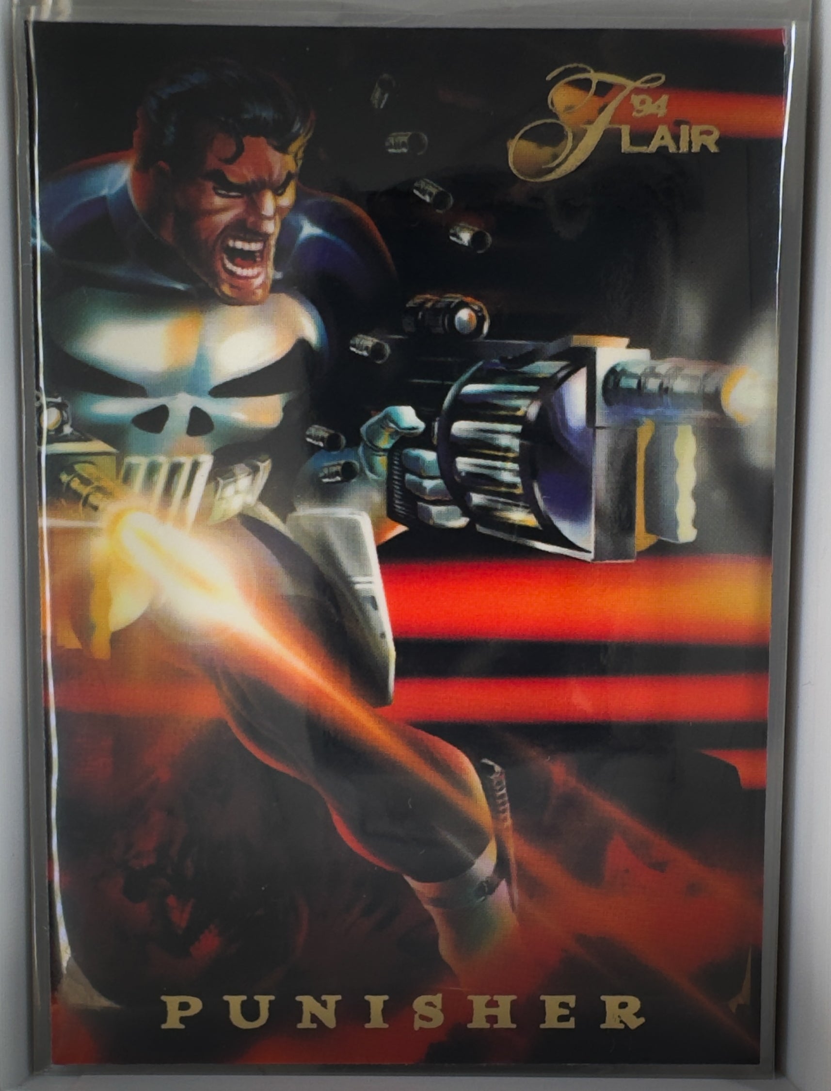 Punisher Flair 1994 Marvel Comics Power Blast Chase 10 of 18