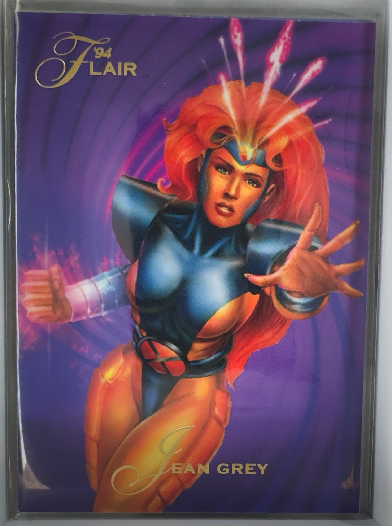 Jean Grey Flair 1994 Marvel Comics NO.142 Mutant Genesis X-men Gold