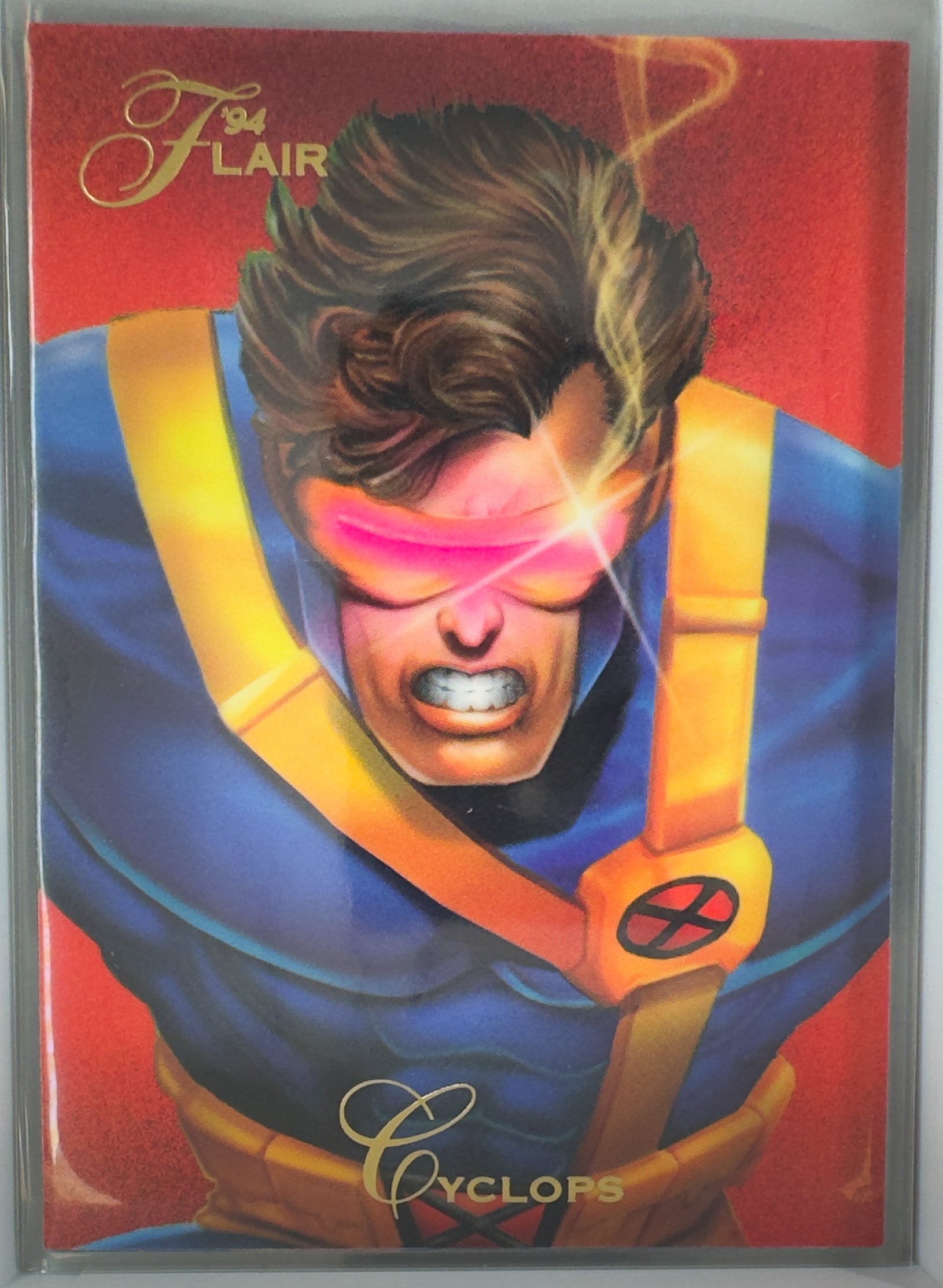 Cyclops Flair 1994 Marvel Comics NO.141 X-Men Blue Mutant Genesis