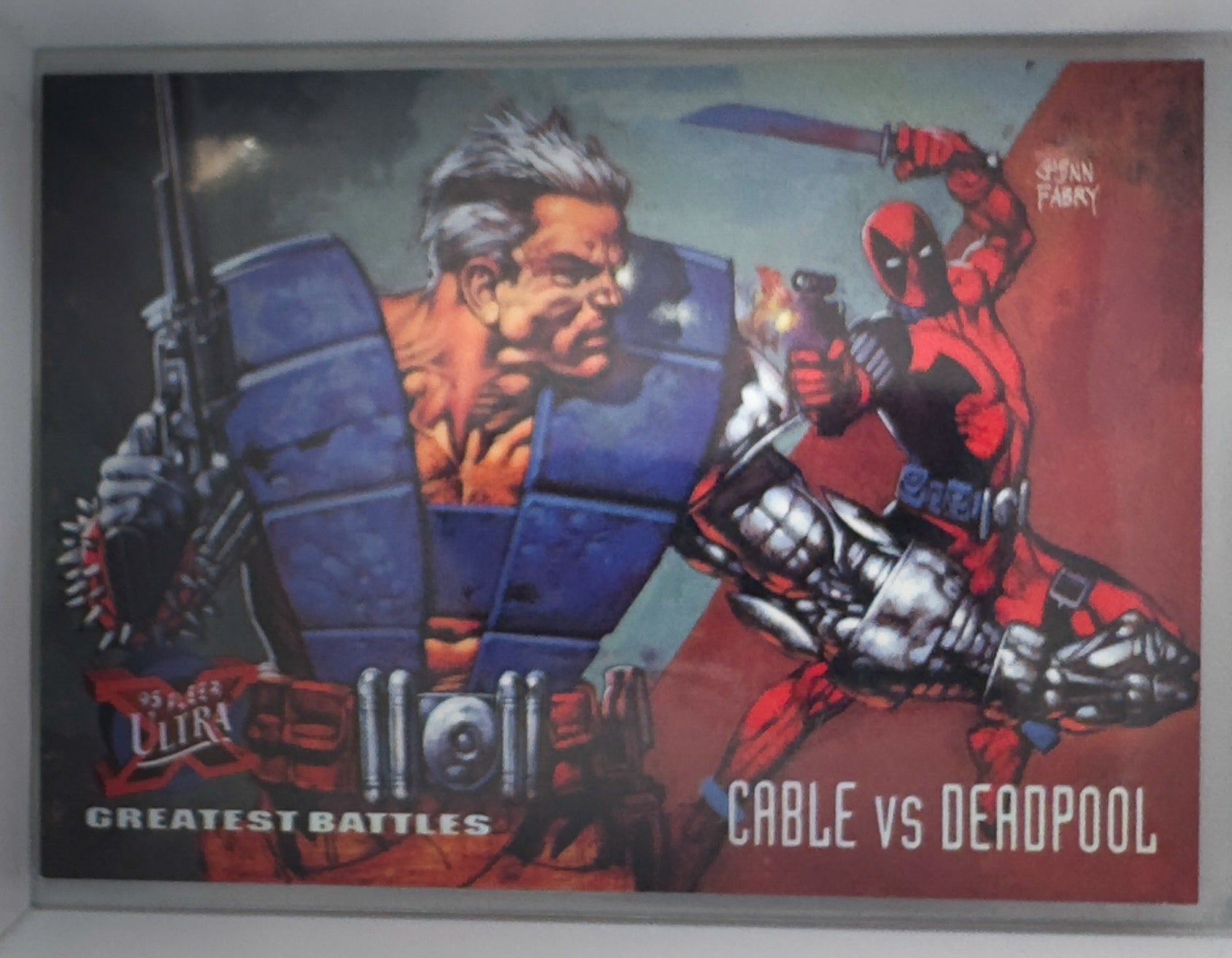 Cable Vs Deadpool Greatest Battles Marvel Comics Card No.127 X-men