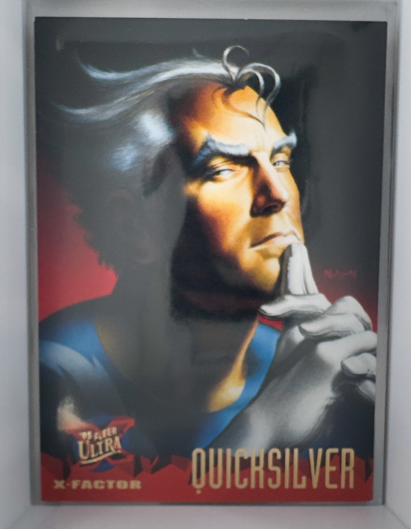 Marvel Fleer Ultra 1995 X-Men Card No.109 Team Red X-Factor Quicksilver