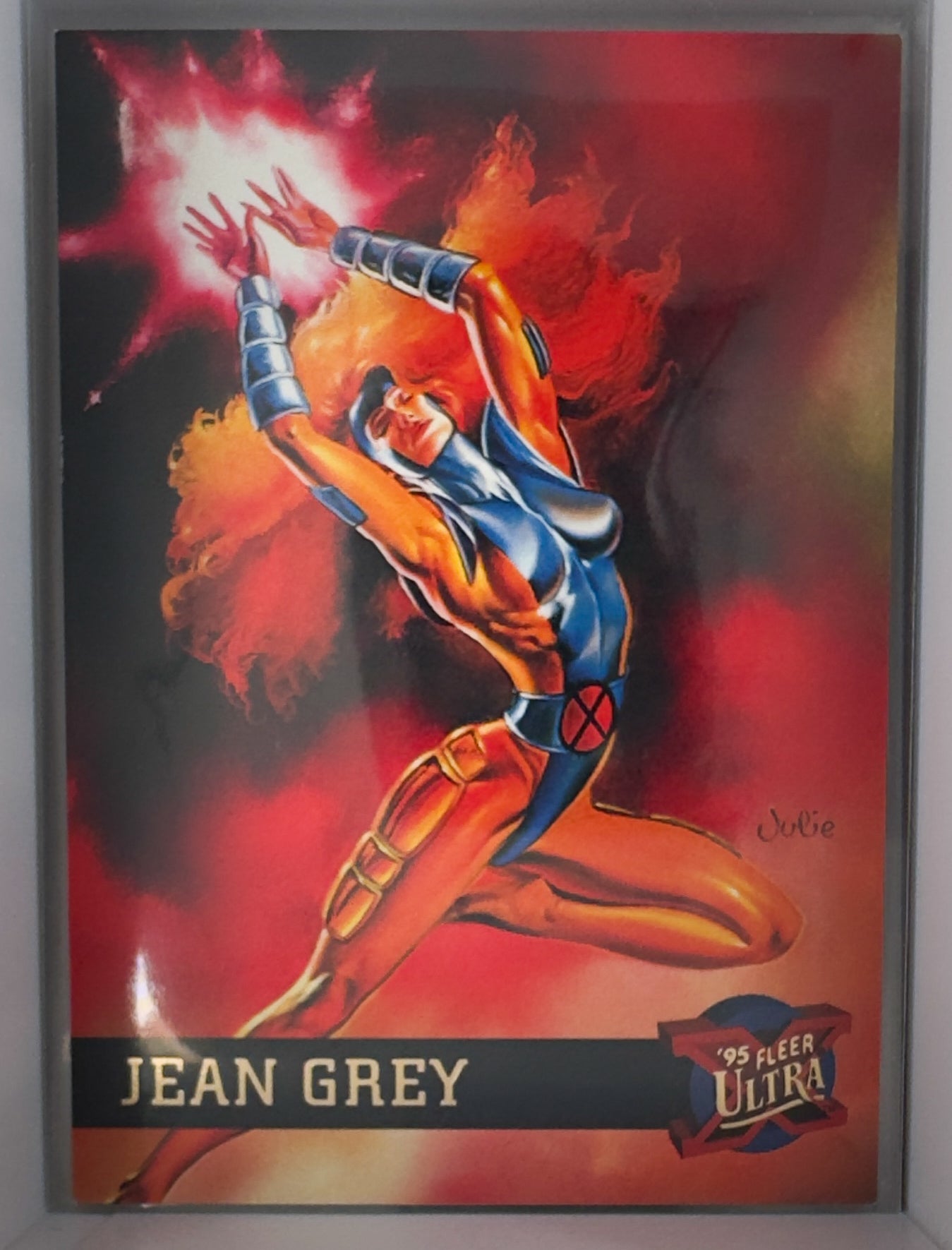 Marvel Fleer Ultra 1995 X-Men Card No.25 Jean Grey 